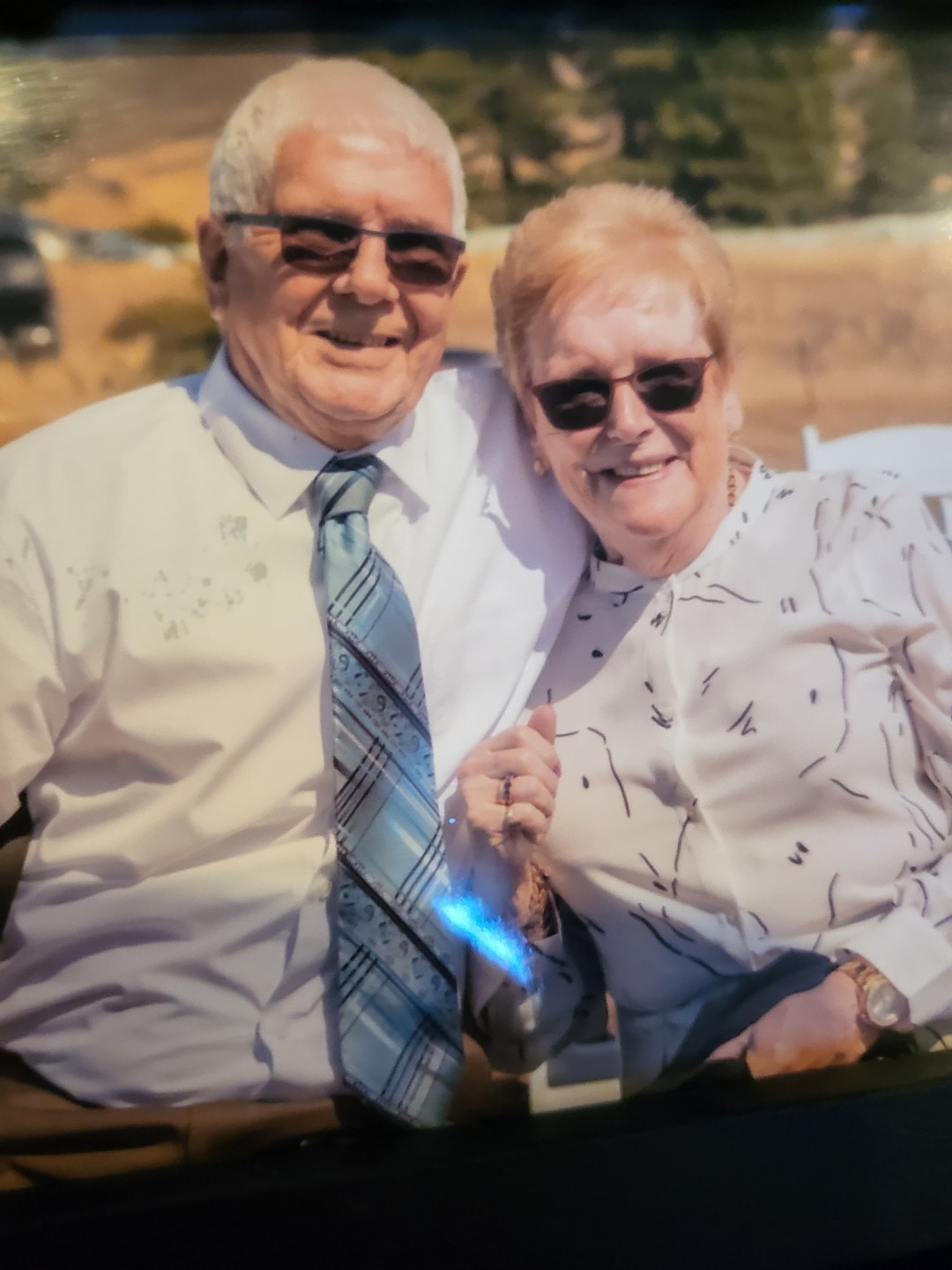 Margaret Wells, pictured with her husband Alfred, died after waiting 70 minutes for an ambulance.