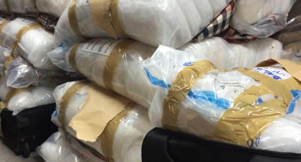 Northland Police made this then record seizure of methamphetamine after it was landed on Ninety Mile Beach in 2016. Details of the bust are now subject of a six-part TV series Far North, that stars some of the country’s top actors.