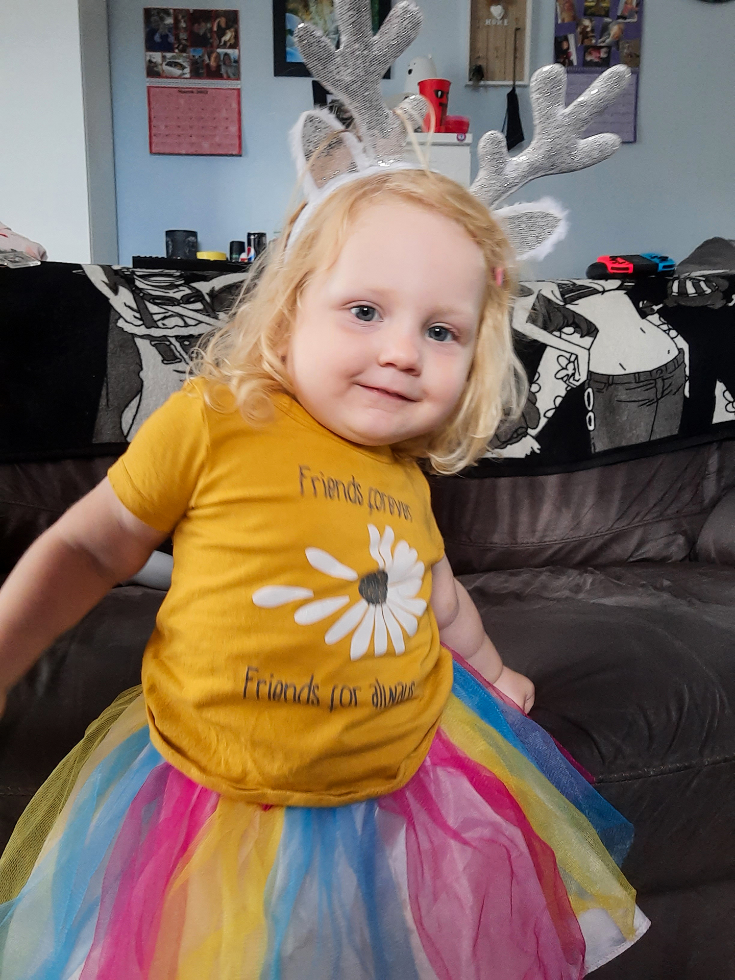 Zoey Butcher, 2 years old, has a rare illness called spinal muscular atrophy - but her supporters say medicines could help if funding was approved. Photo / Supplied