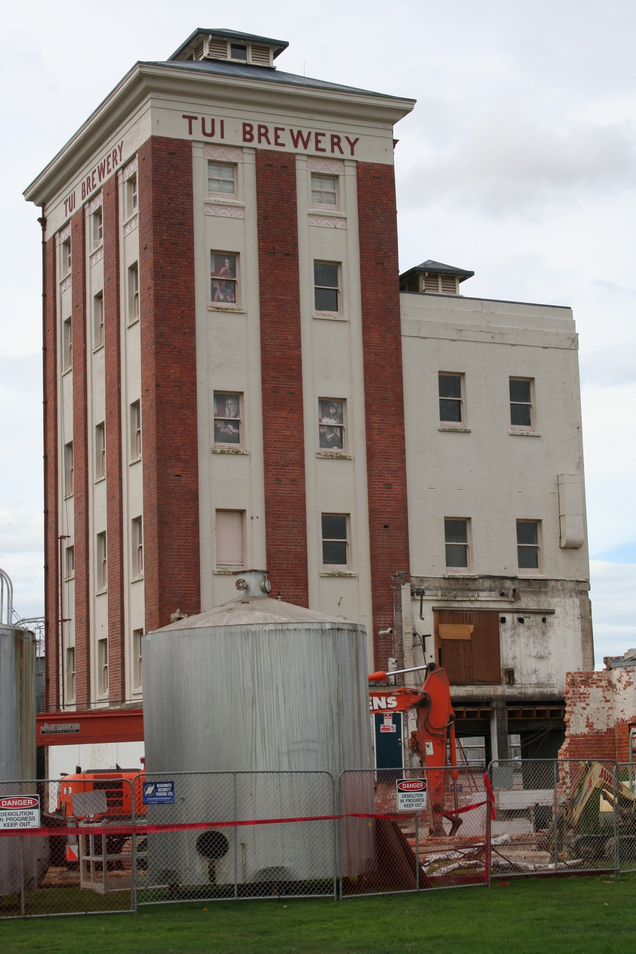 ICONIC: Tui Brewery tower.