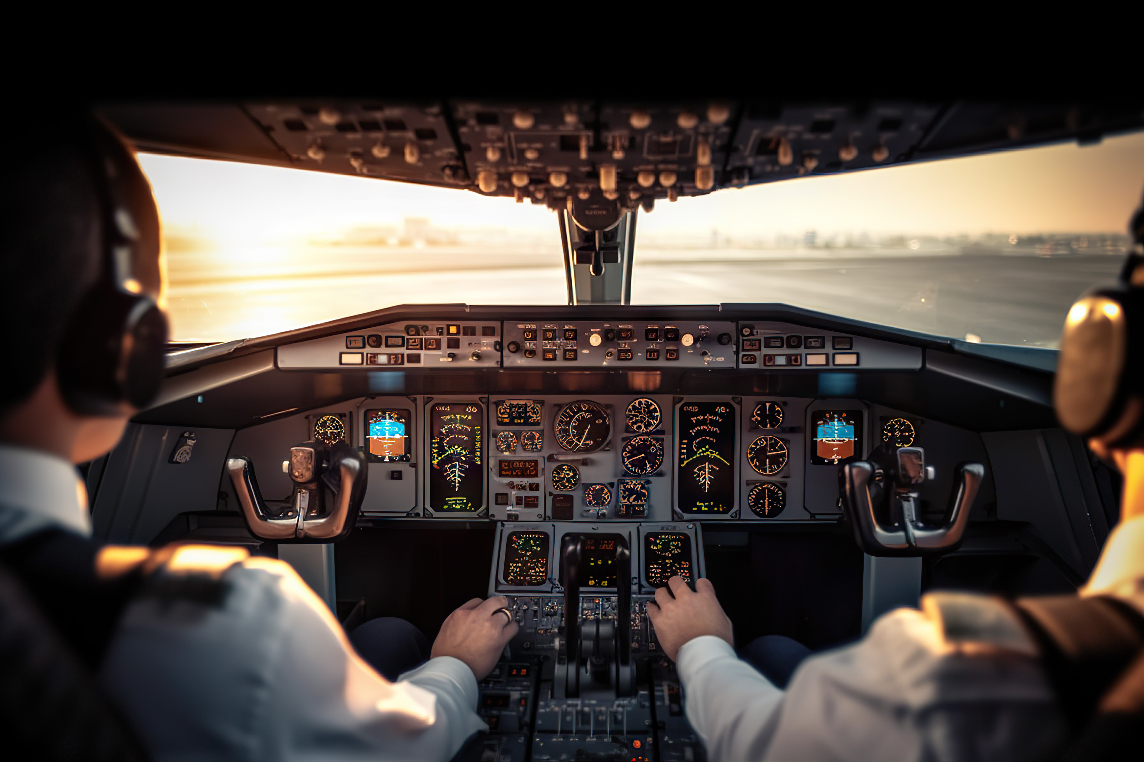 Airbus A320 Jumpseat from cockpit of retired airliner