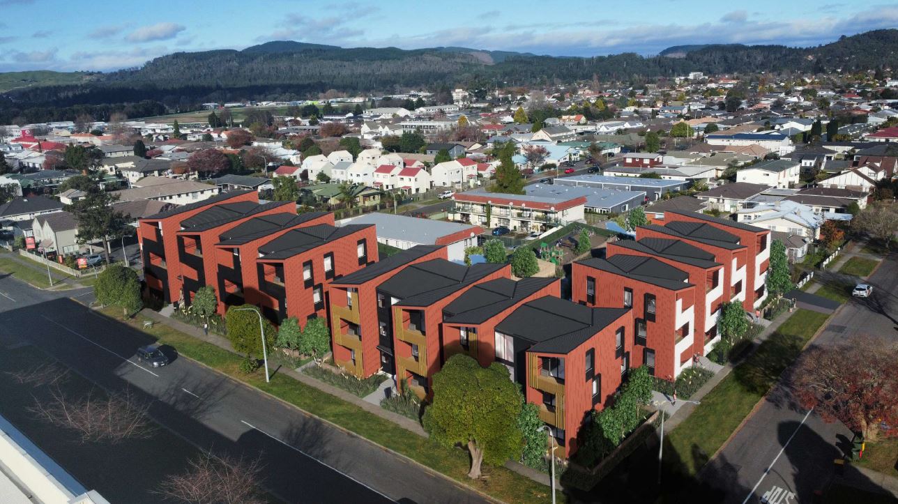 What the new Victoria St apartments are expected to look like.
