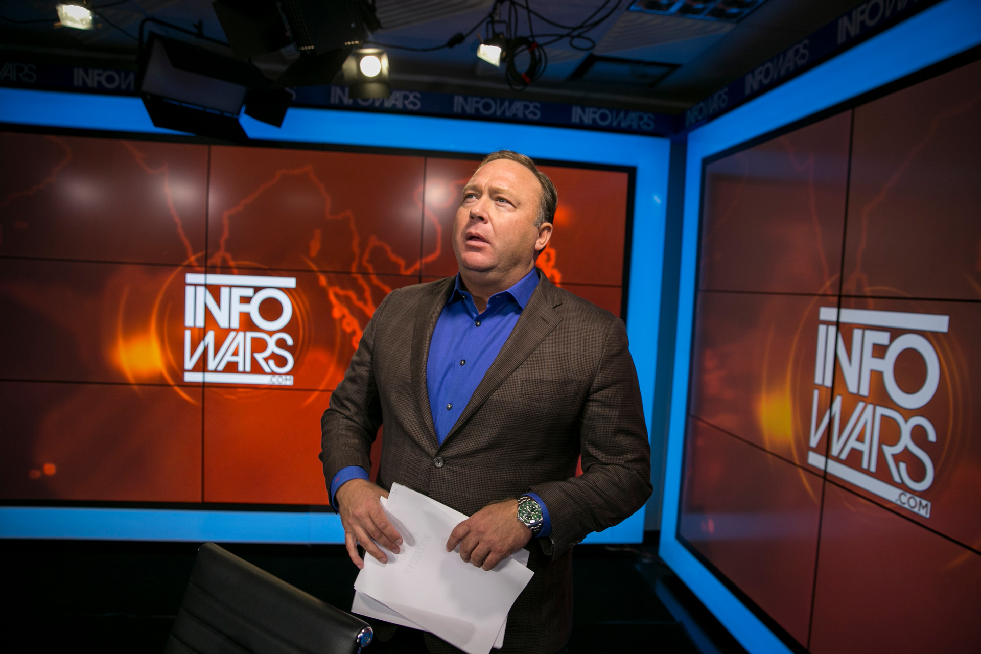 Alex Jones. Photo / Ilana Panich-Linsman / The New York Times