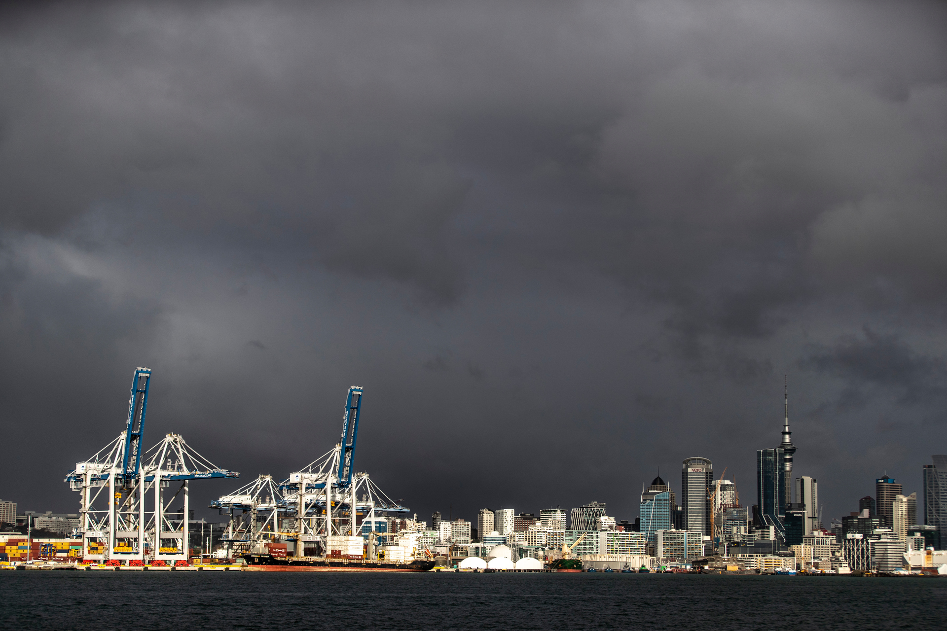 The Auckland port: Will it remain fully under public ownership and control? Photo / Michael Craig