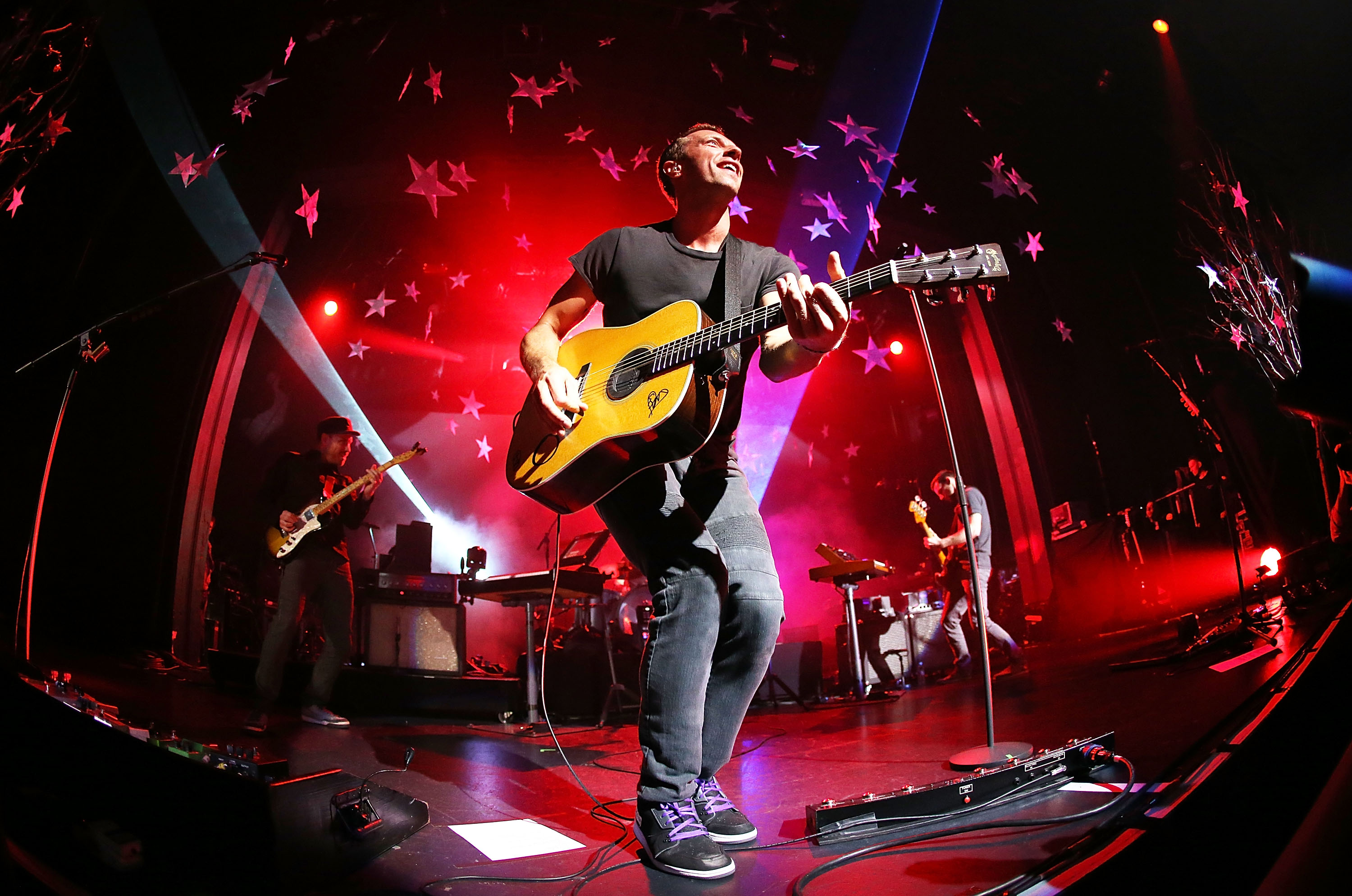 Chris Martin and Coldplay are coming to New Zealand in September. Photo / Getty Imahes