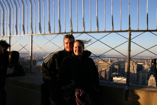 Simon and Libby Clark, in New York in 2004.
