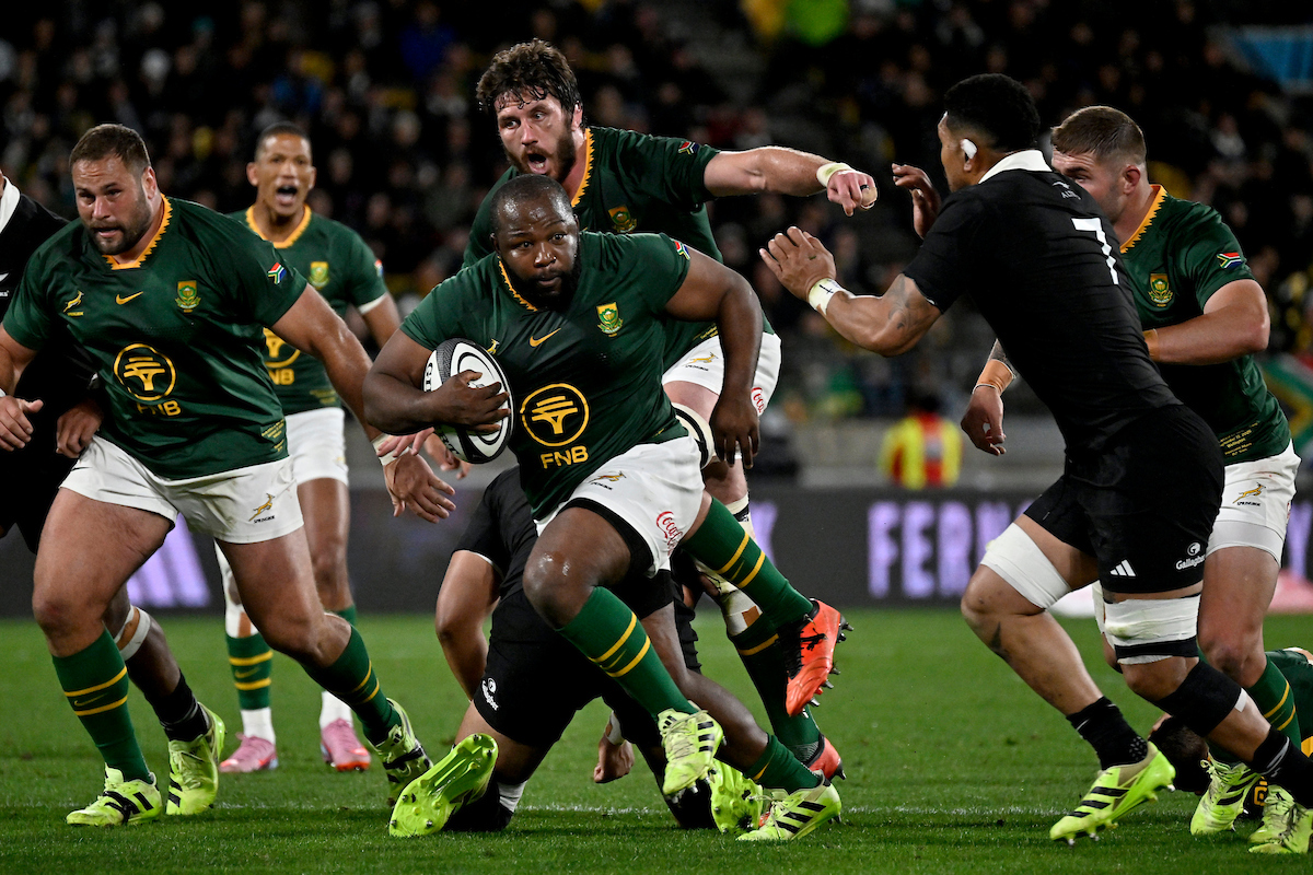 Ox Nche of South Africa. Photo / Photosport