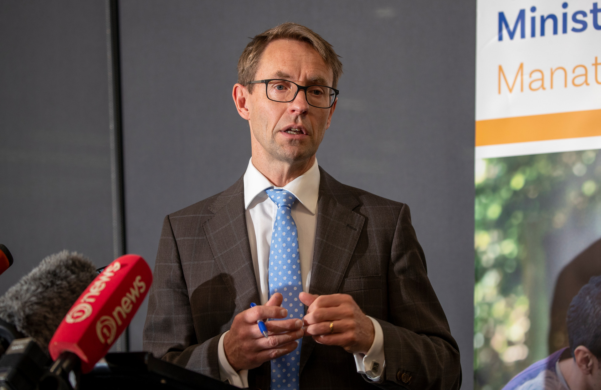 The director general of health Dr Ashley Bloomfield has praised the engineer's actions. Photo / Mark Mitchell
