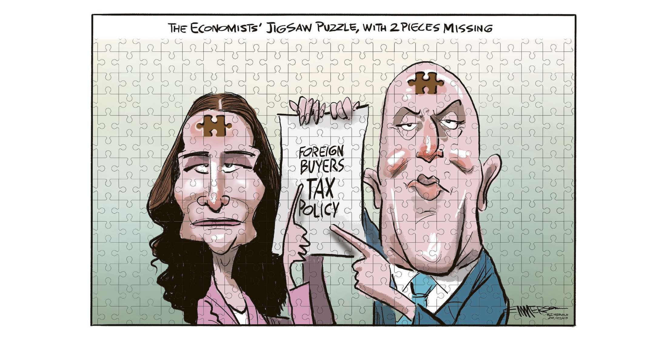 Rod Emmerson's cartoon, September 28. 
