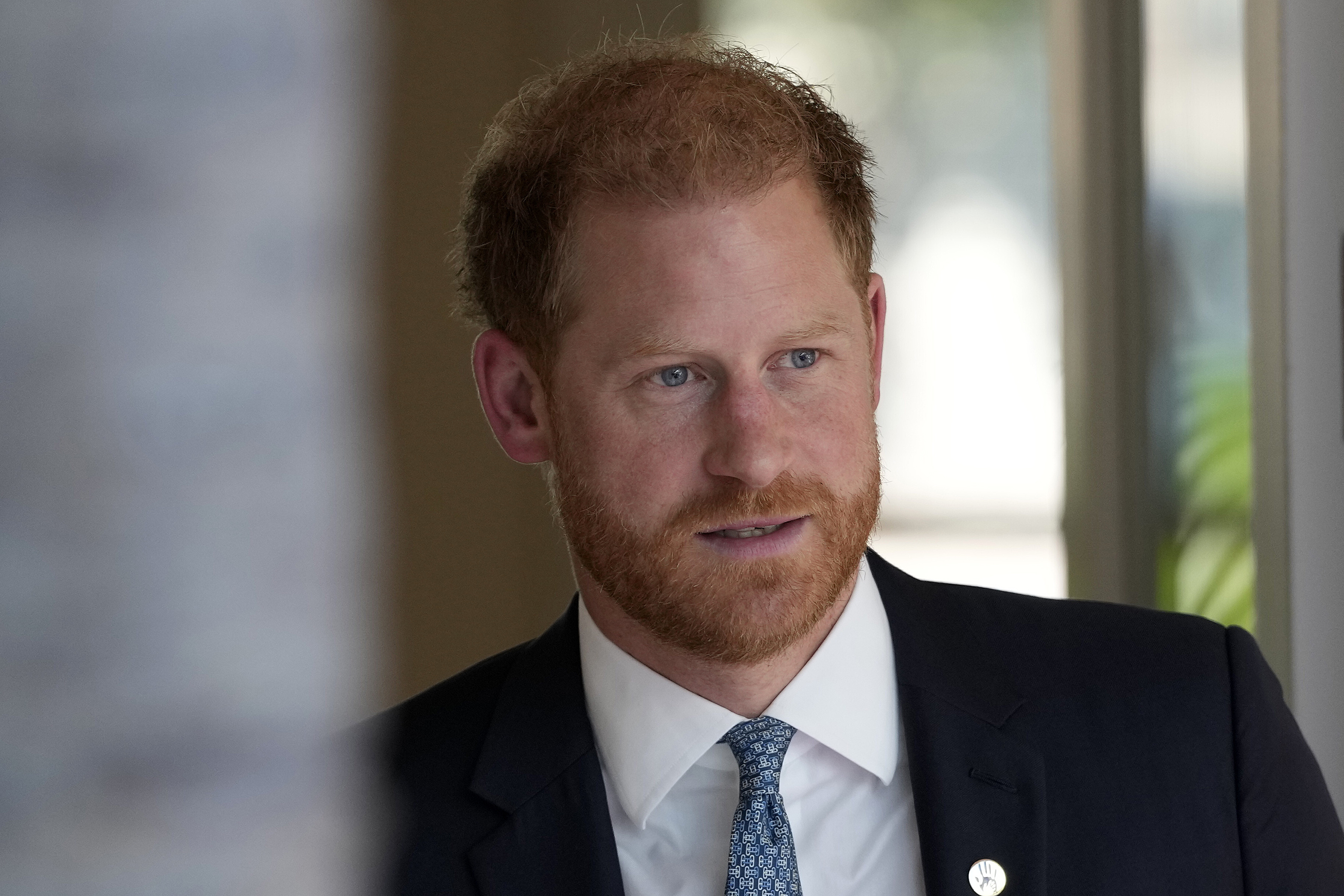 The Duke of Sussex was told he must give due notice of intention to visit royal estate. Photo / AP