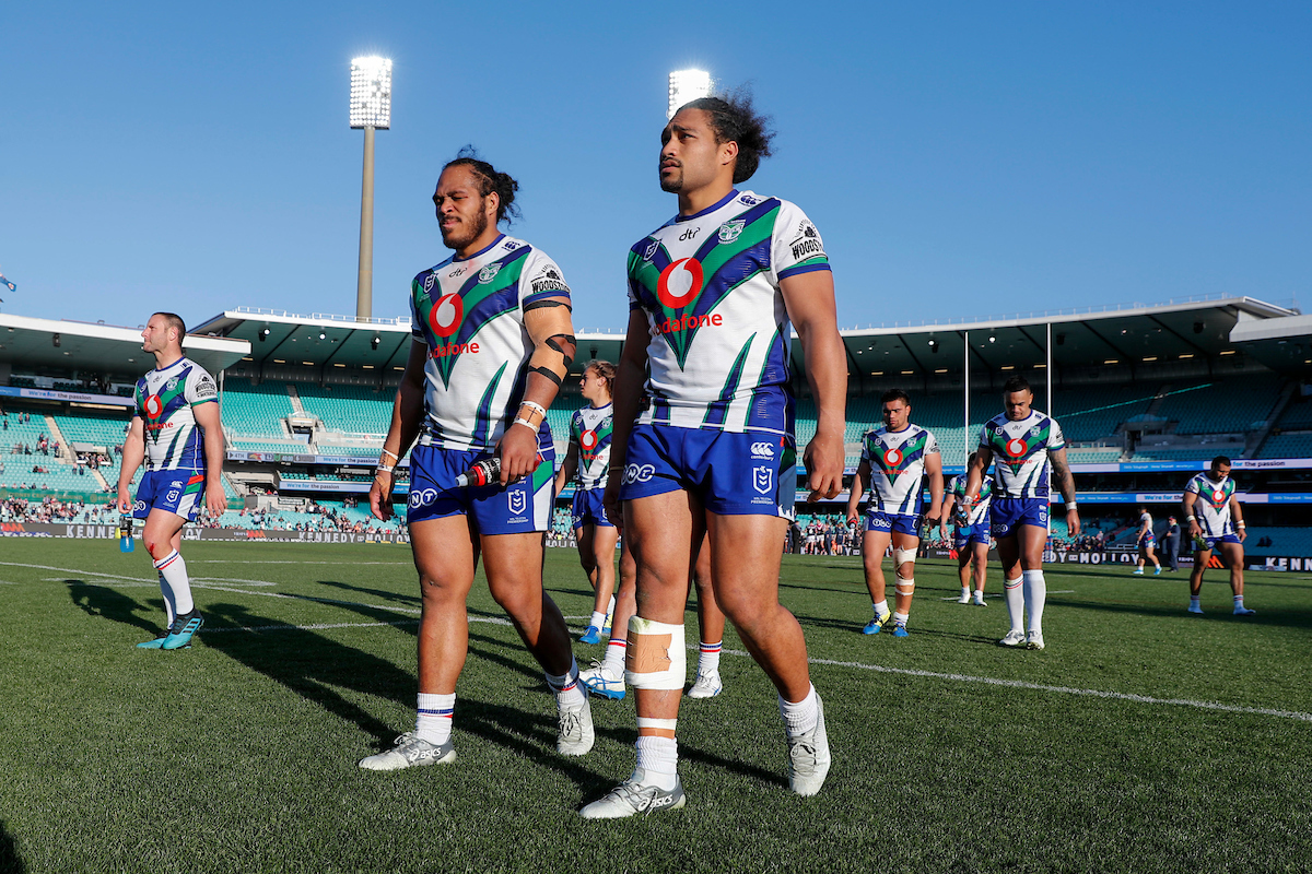 It has been a rough year on the park for the Warriors. Photo / Photosport