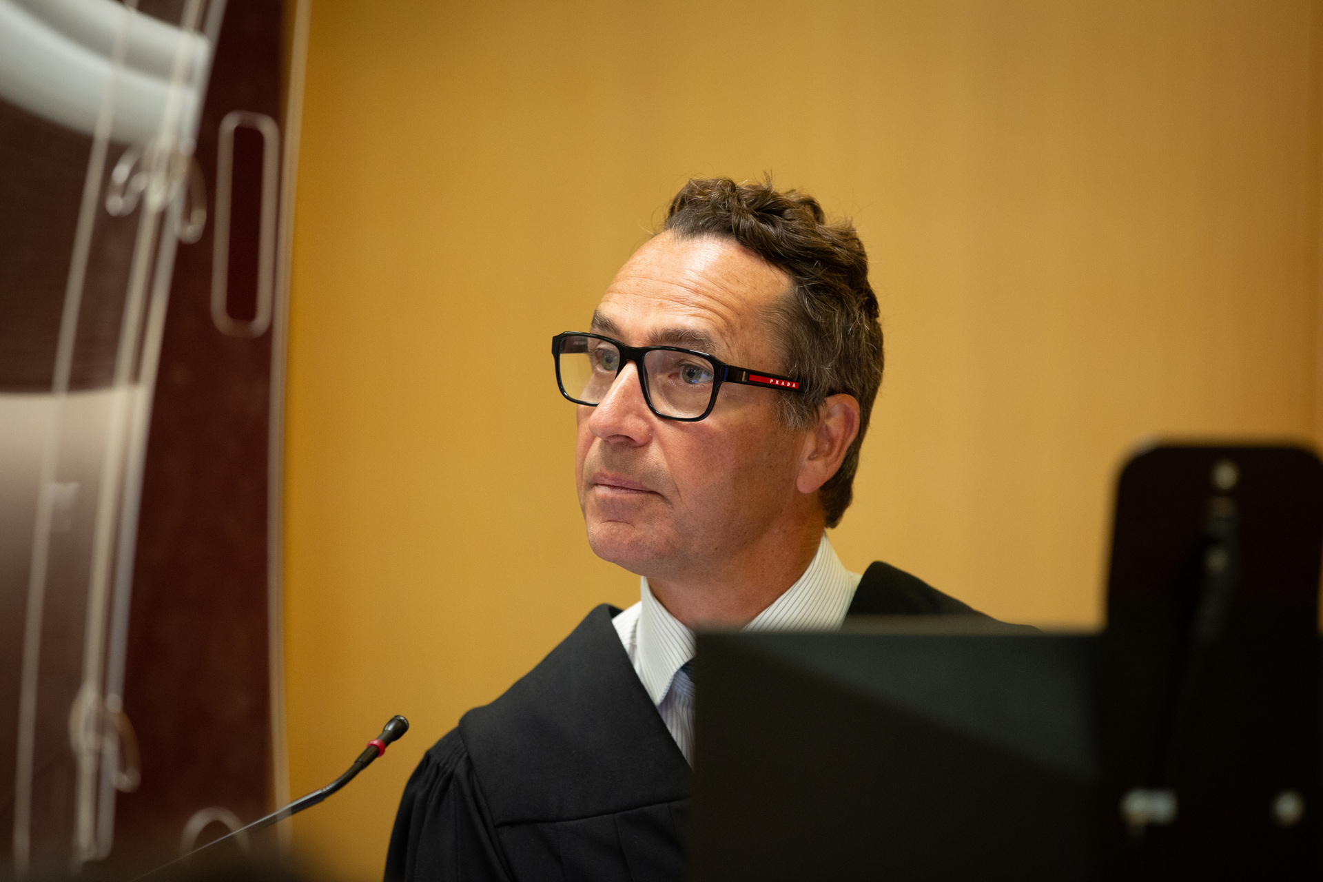 Judge Evangelos Thomas sentenced Young to nine months home detention. Photo / Sylvie Whinray