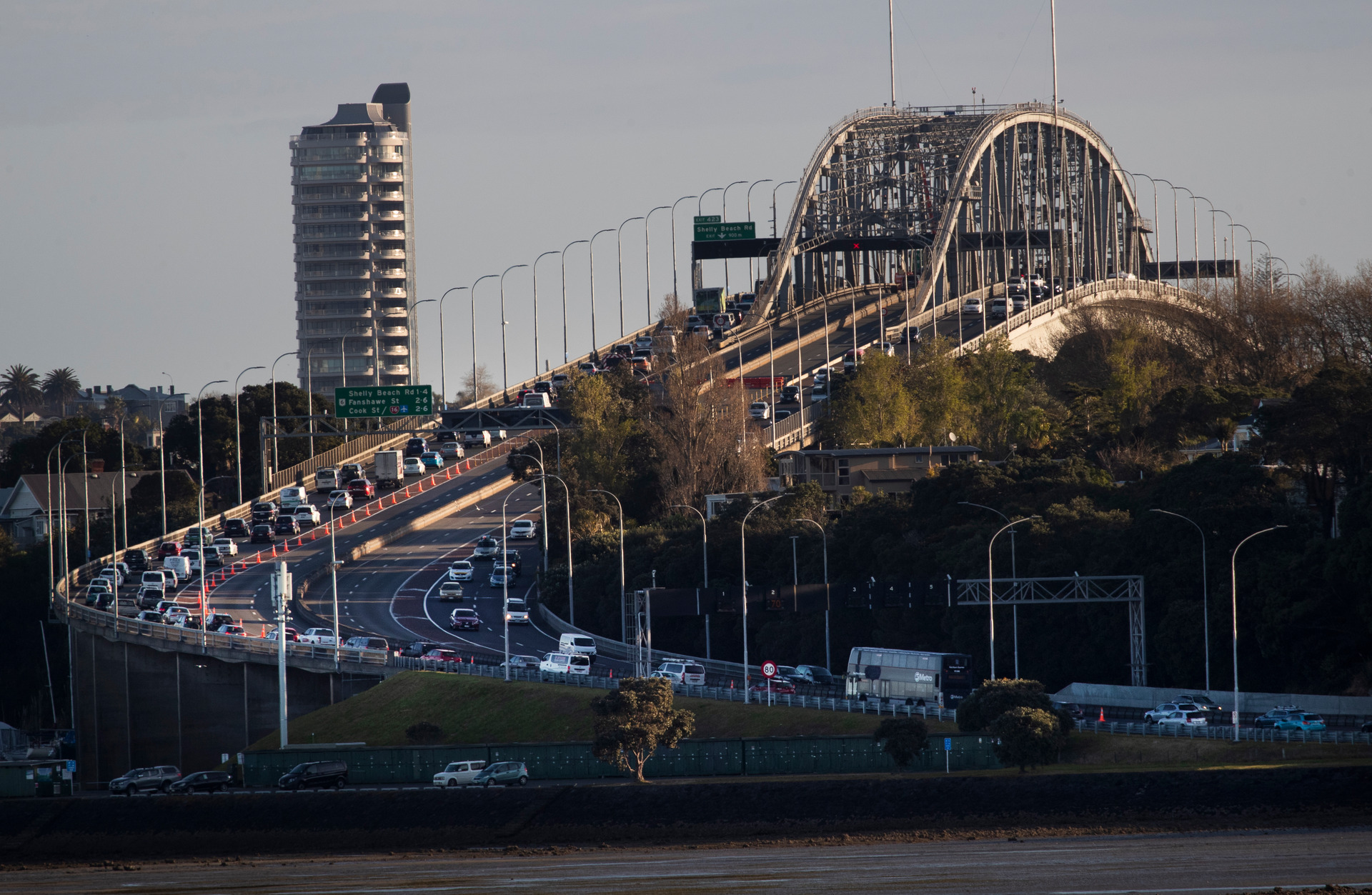 Getting stuck in traffic, as most people probably know, is bad for your mental health. Photo / Brett Phibbs