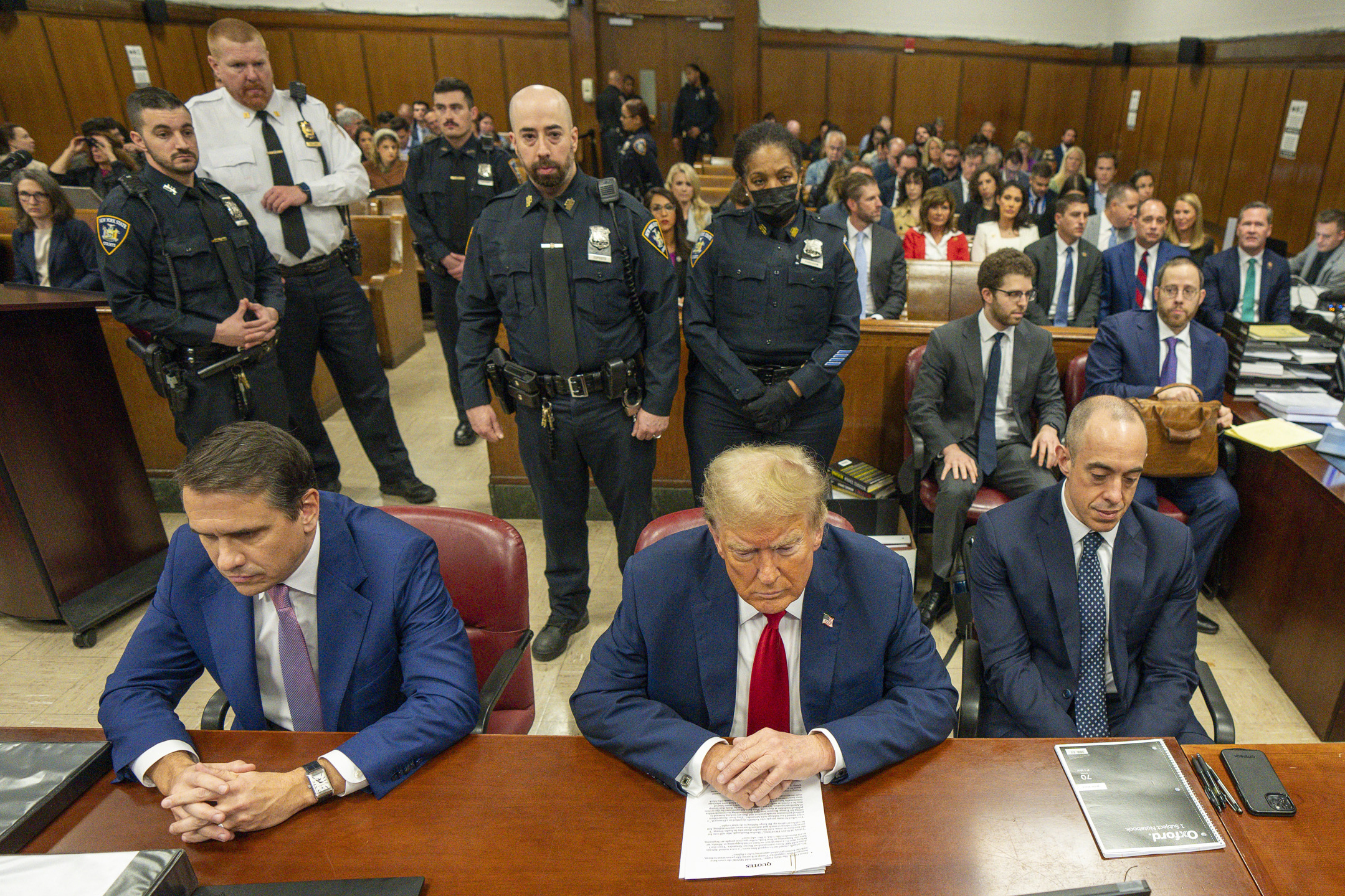 Testimony in the hush money trial of Donald Trump is set to conclude in the coming days. Photo / AP