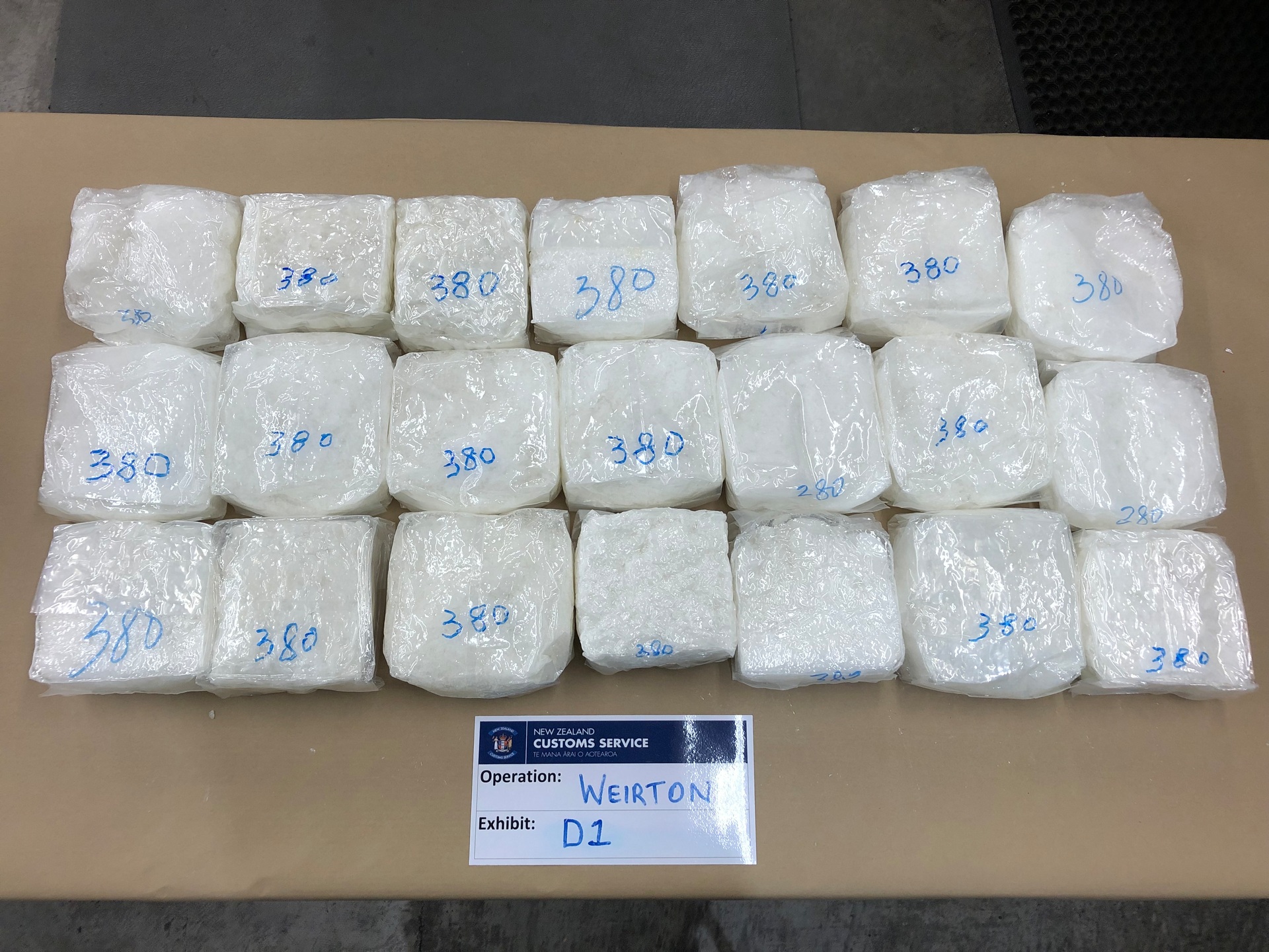 Six people were arrested, with some having links to the Comancheros gang. Photo / NZ Police