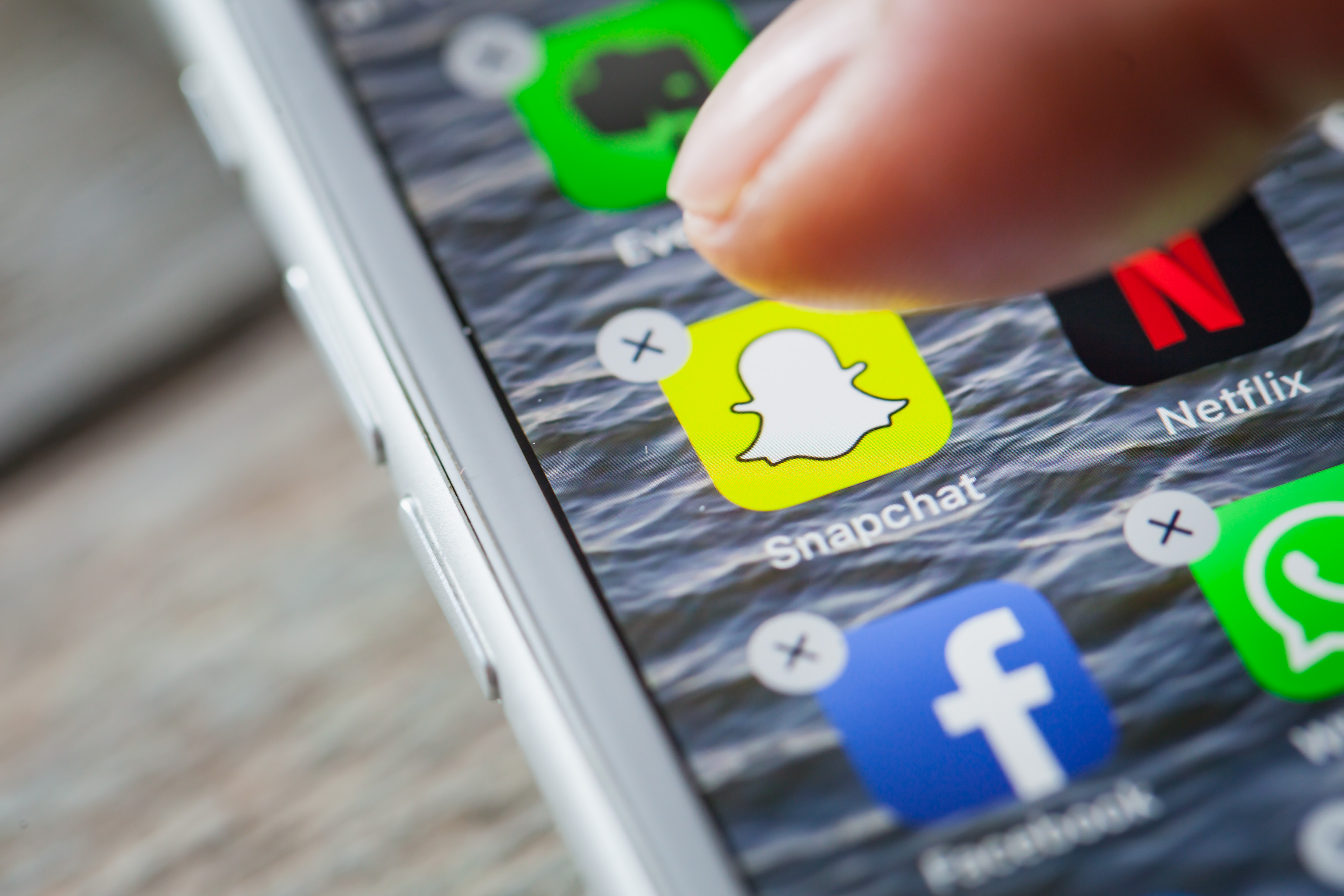A 24-year-old faces the prospect of being registered as a sex offender after he was caught sharing a 35-second video on Snapchat. Photo / 123rf