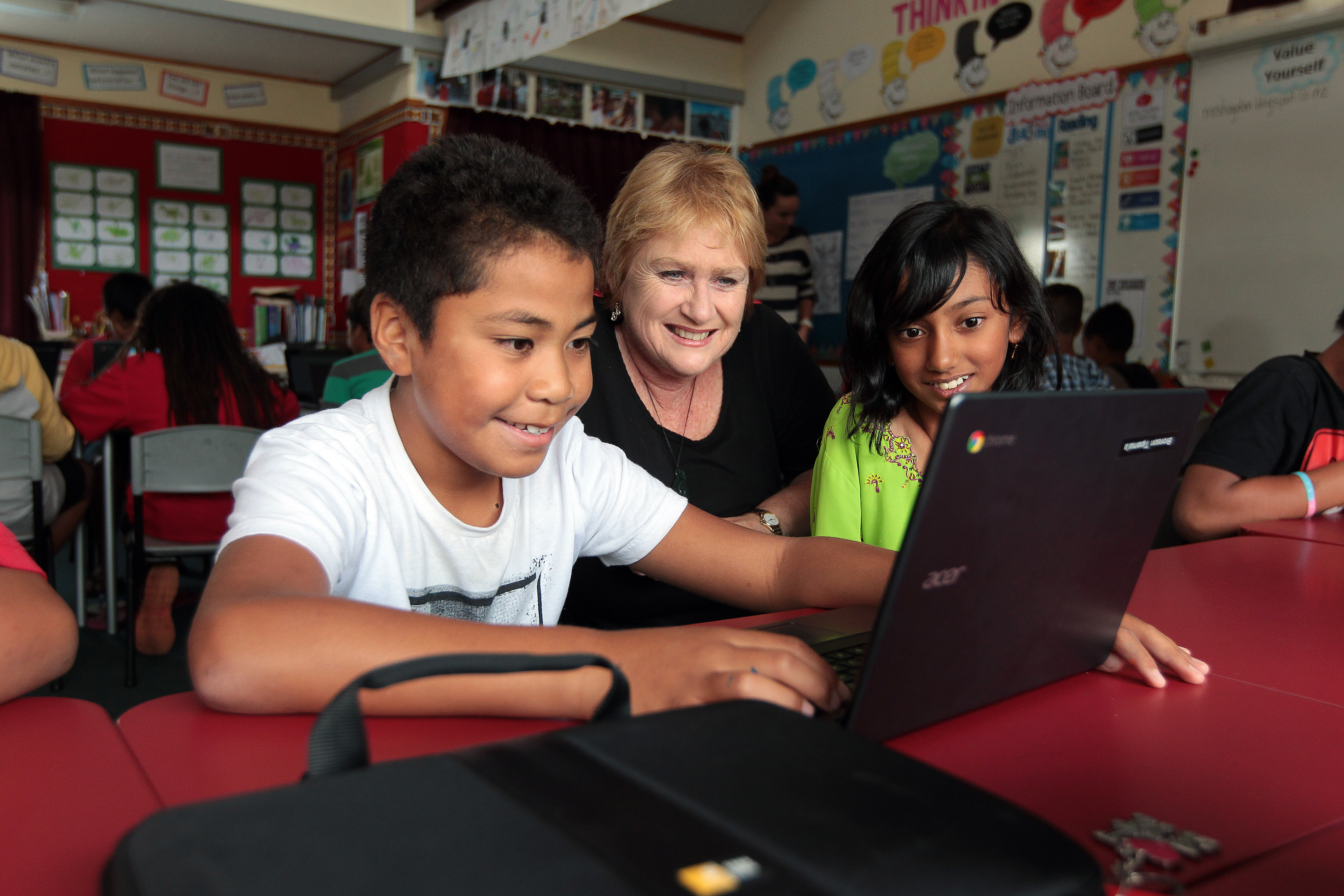 Negotiating team lead for primary principals for NZEI Lynda Stuart the members have had enough. Photo / Doug Sherring