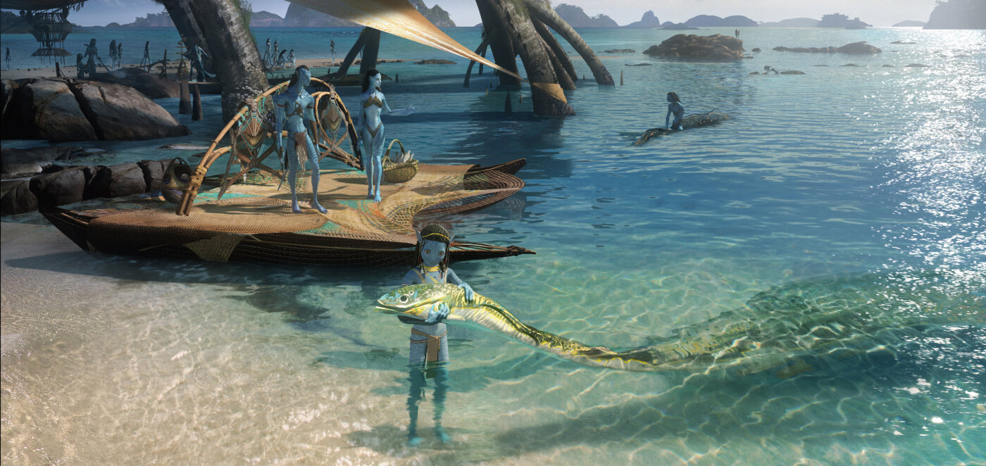A scene from 'Avatar: The Way of Water'. Photo / 20th Century Studios via AP