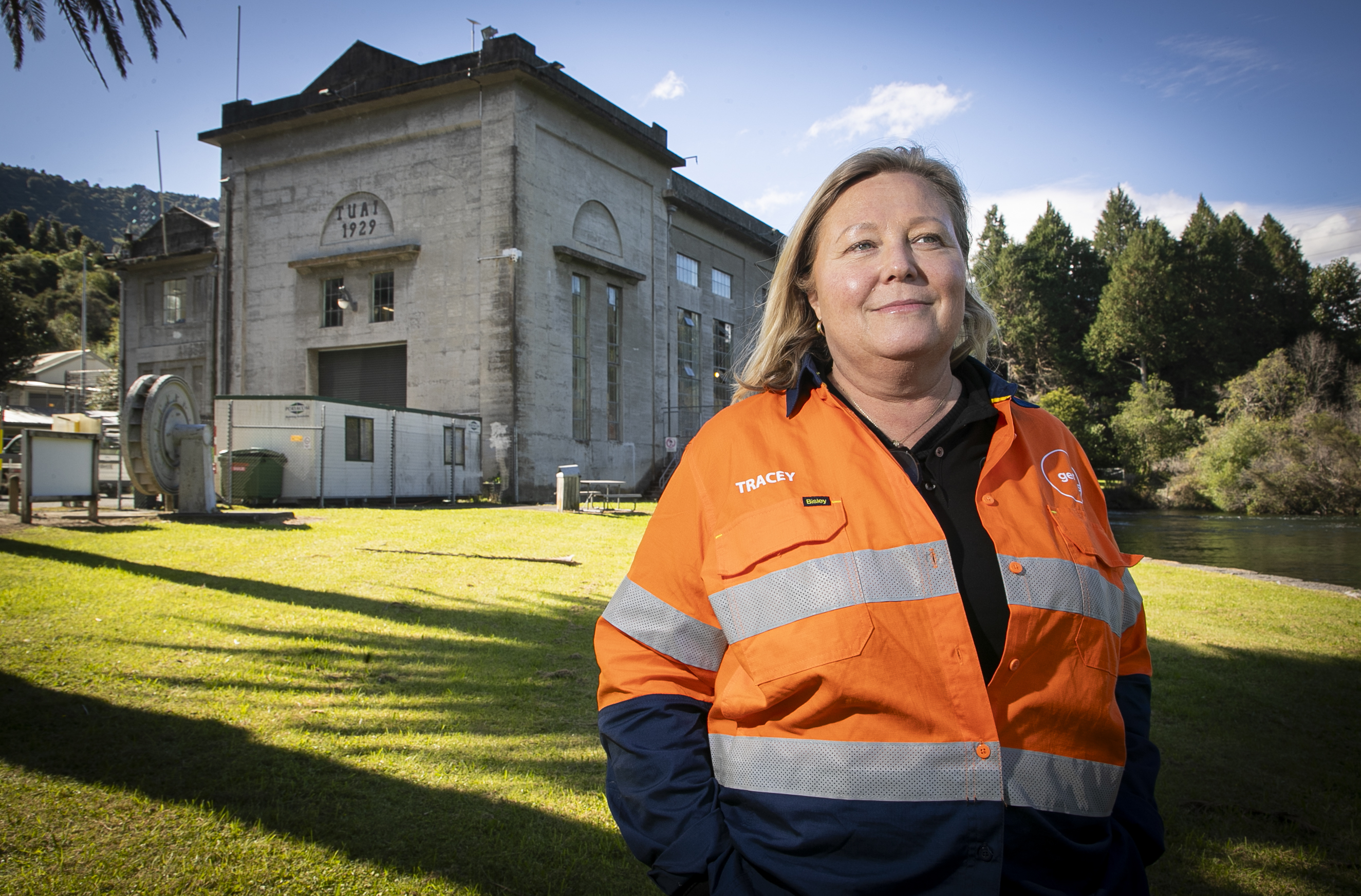Genesis chief wholesale officer Tracey Hickman said the hydroelectric Waikaremoana Power Scheme, which generates 138MW of power, was the only major source of electricity generation for Hawke’s Bay and the East Coast for weeks after Cyclone Gabrielle. Photo / Warren Buckland