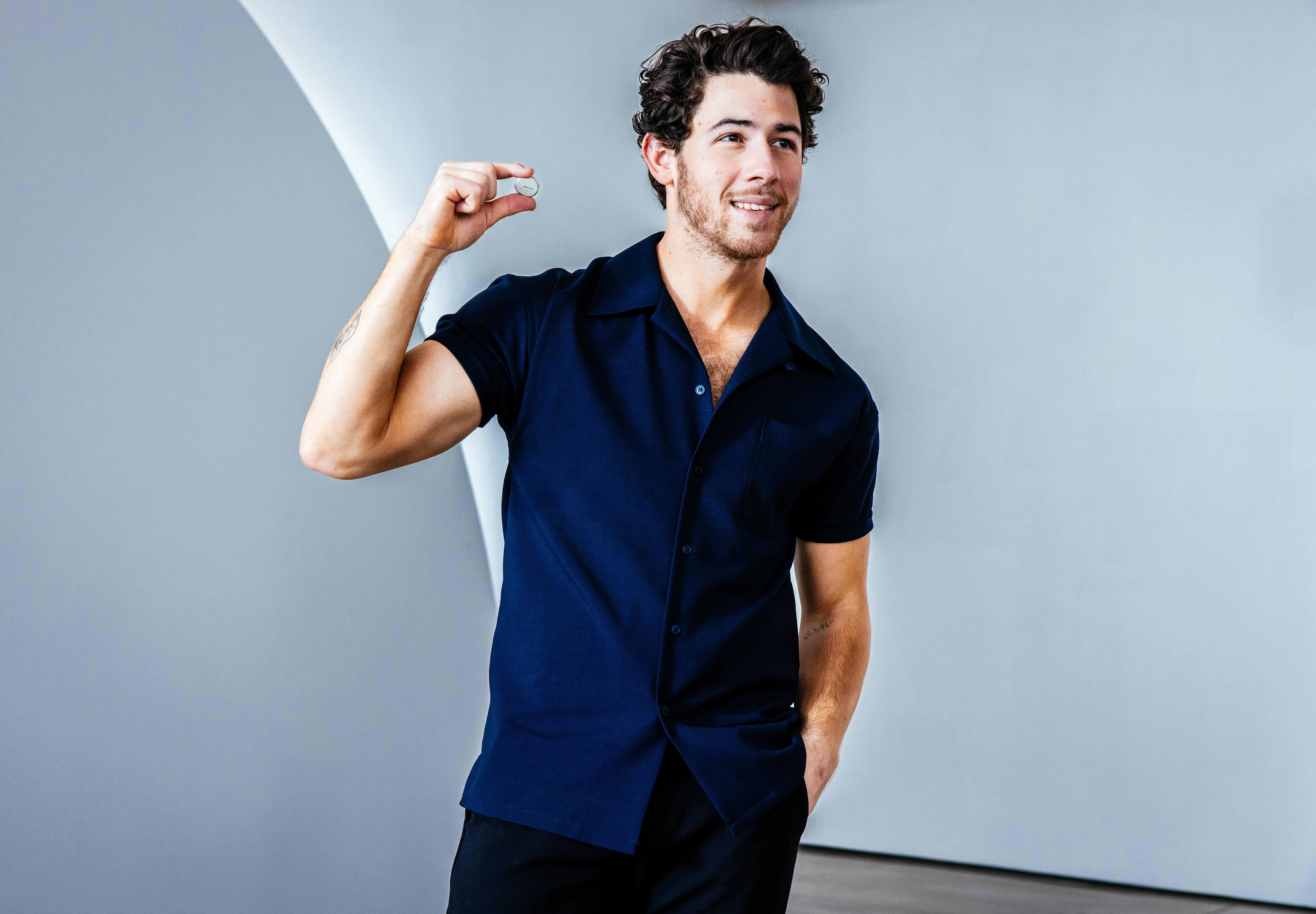 Nick Jonas is working with Dexcom to raise awareness about their 'life saving' continuous glucose monitor systems. Photo / Dexcom
