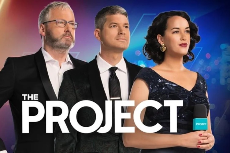 Kanoa Lloyd hosted The Project alongside Jeremy Corbett and Jesse Mulligan.