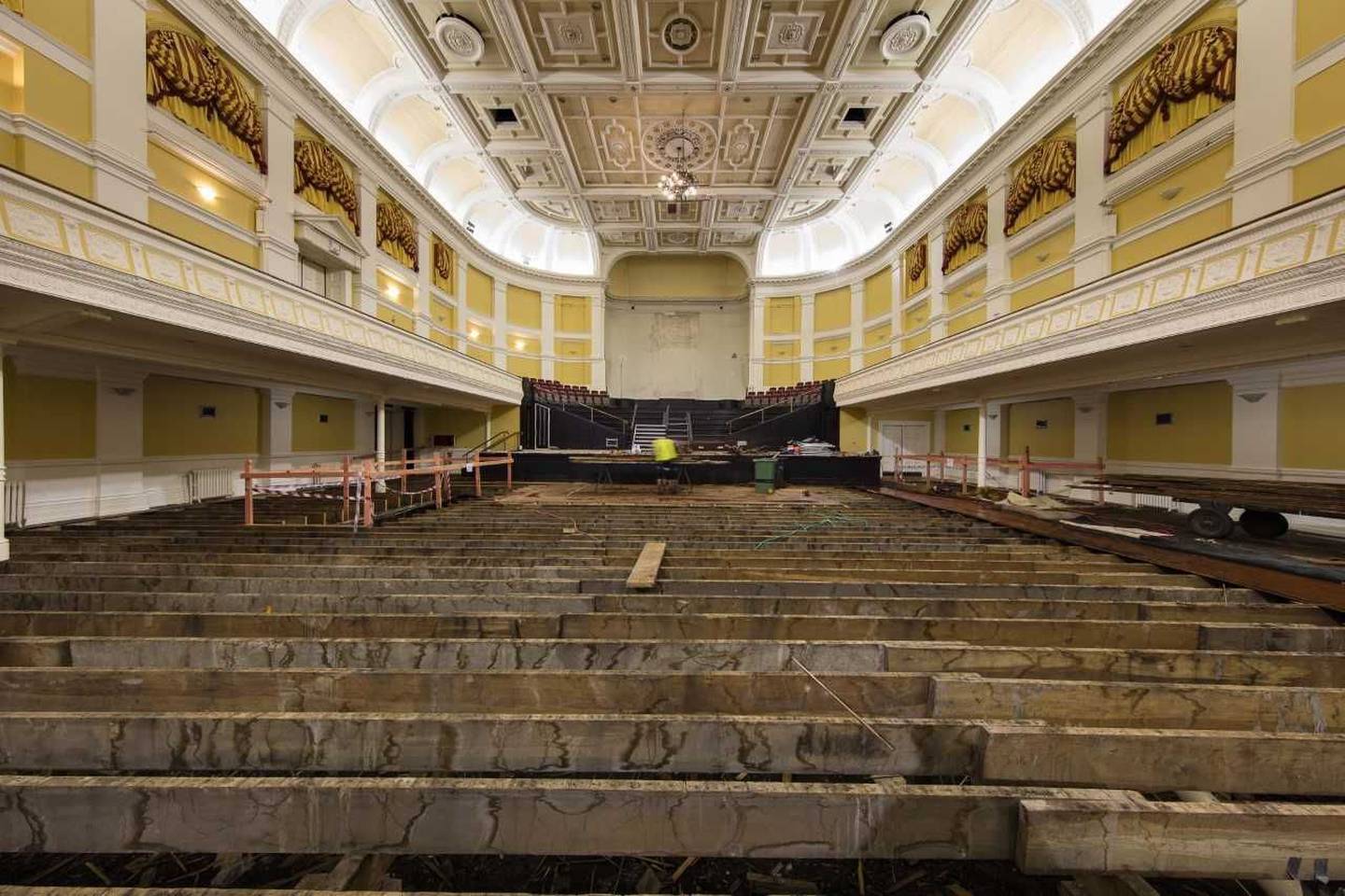 Inside of Wellington's Town Hall. Photo / Wellington City Council