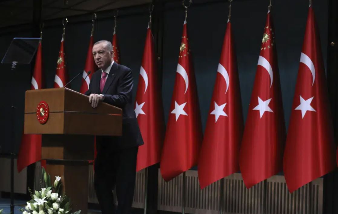 Turkey's President Recep Tayyip Erdogan. Photo / AP