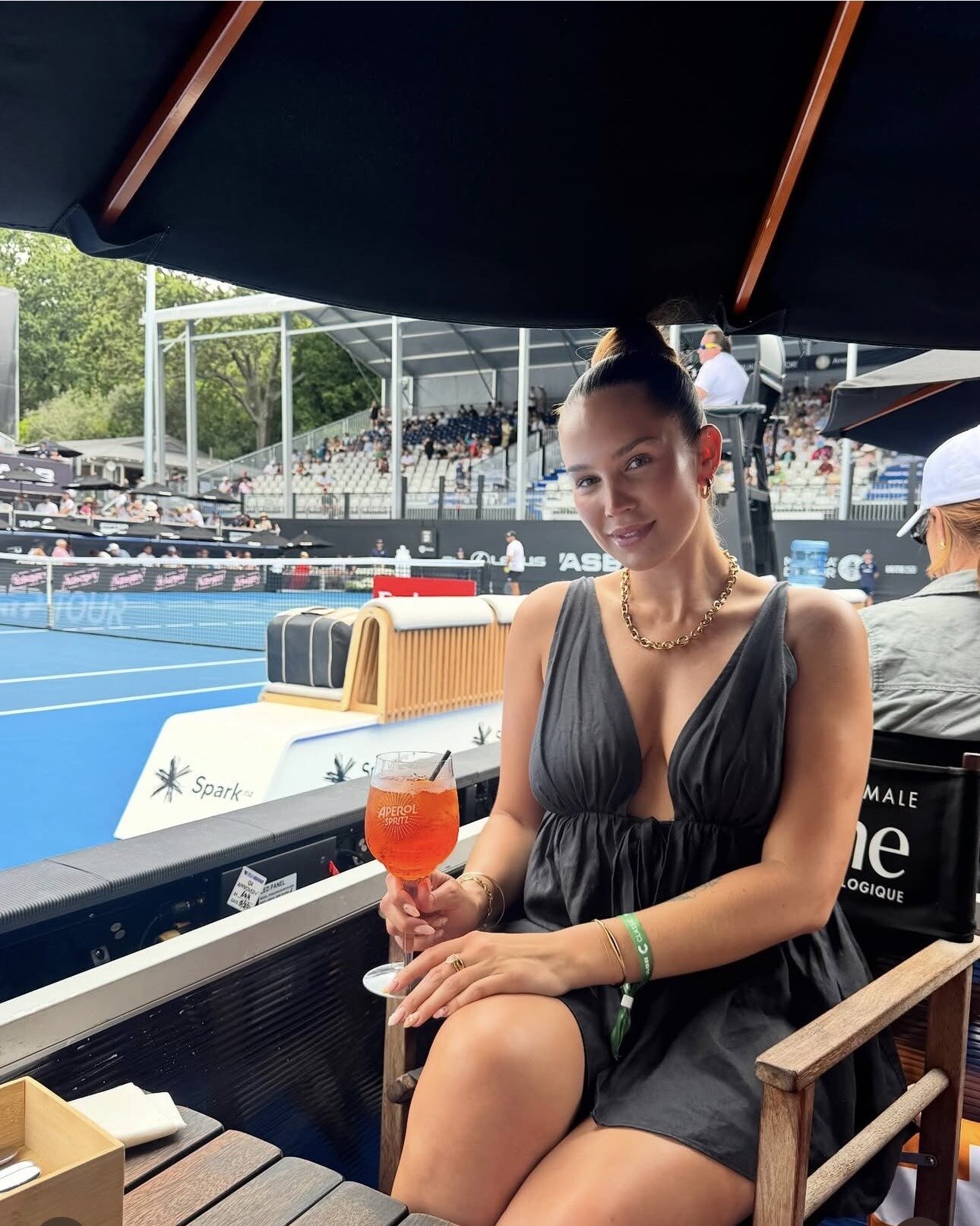 Hunter Kawana was a guest at the ASB Classic earlier this year.
