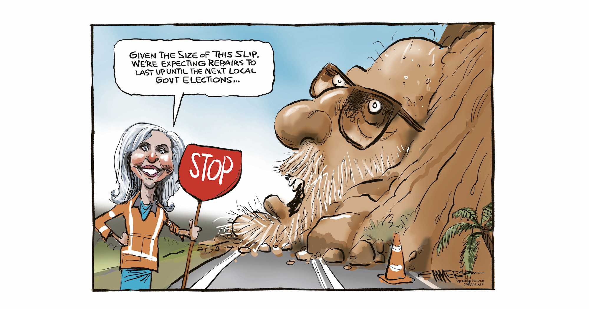How Emerson saw Wayne Brown's response to the January 27 floods.