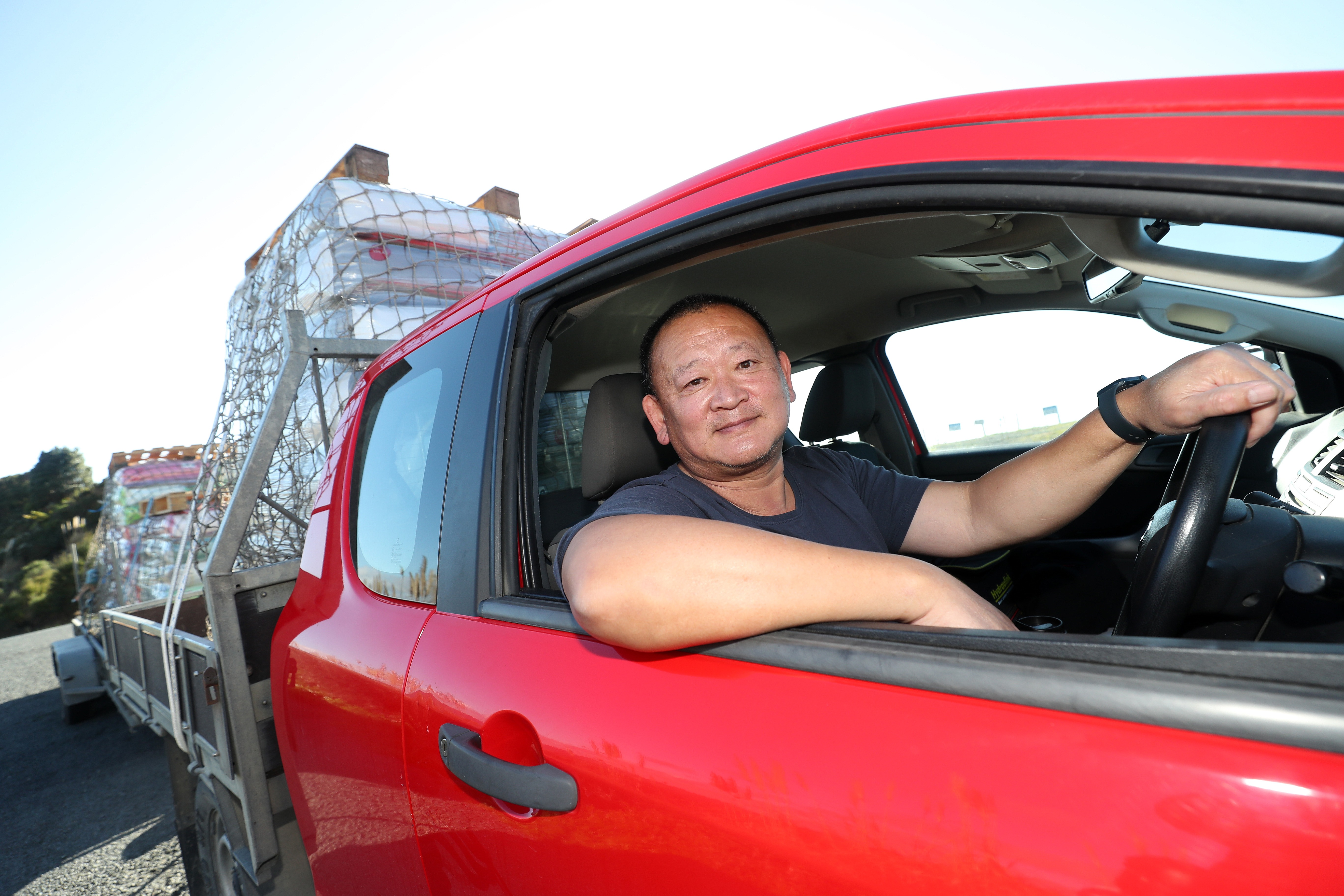Waipu Resident Cho Yun said he was relieved the Brynderwyns have reopened and looked forward to shorter drives to Auckland. Photo / Michael Cunningham