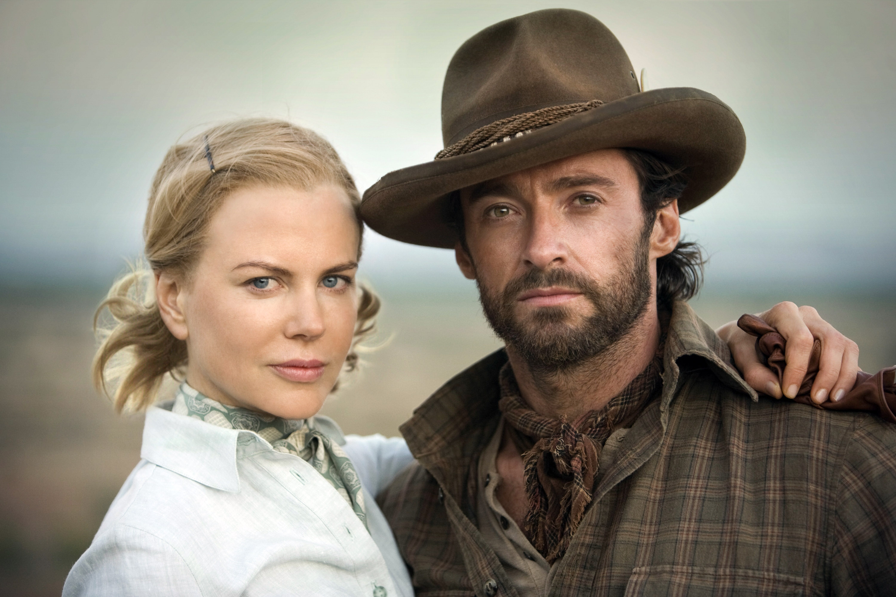 Nicole Kidman and Hugh Jackman and Nicole Kidman in the film Australia. Photo / Getty Images