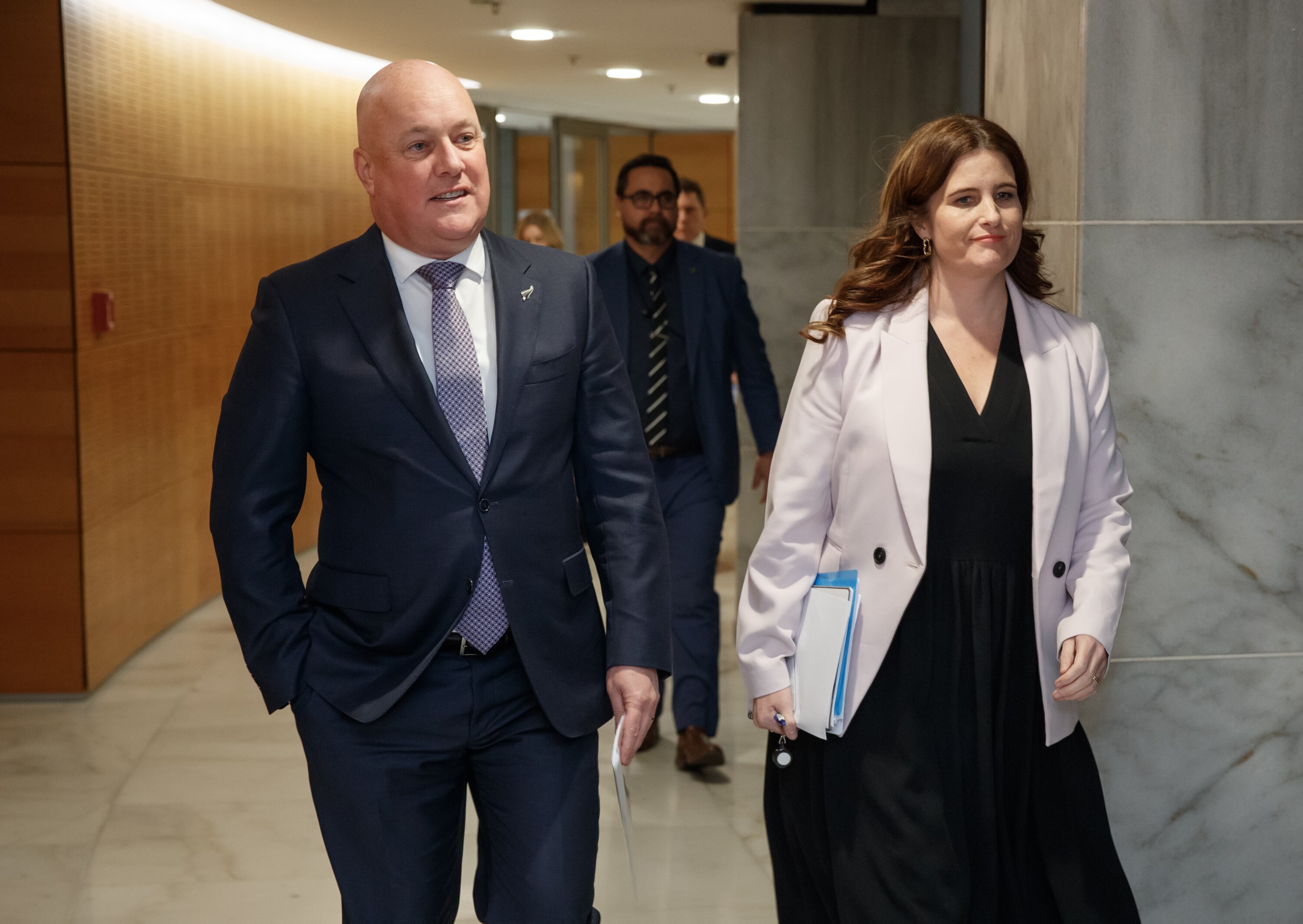 Prime Minister Christopher Luxon and Finance Minister Nicola Willis. Photo / Mark Mitchell