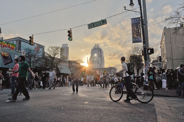 Austin during the South by Southwest Music Festival. Photo / Davidlohr Bueso