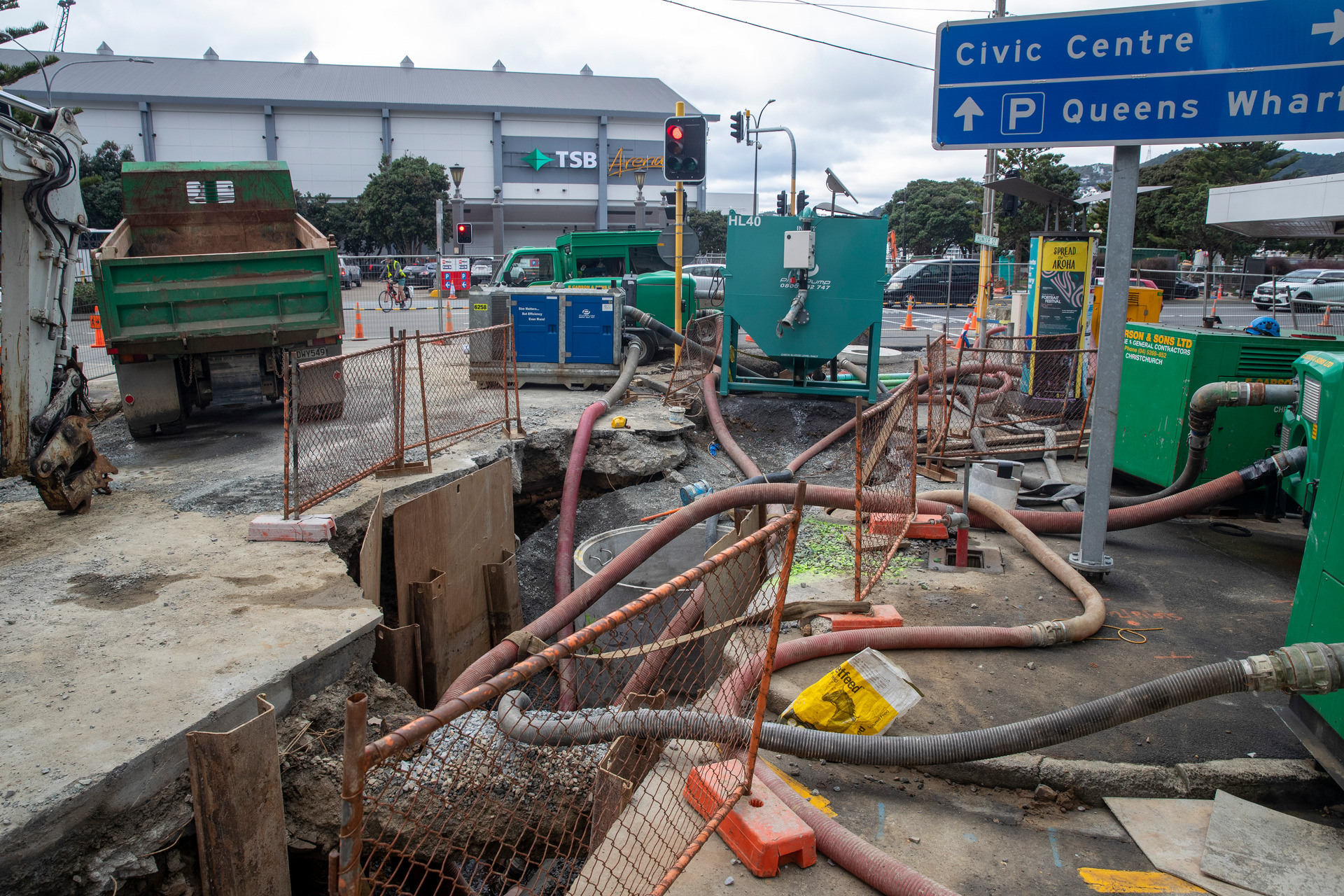 Wellington City Council announced a mayoral taskforce into three waters after a broken pipe crisis. Photo / Mark Mitchell