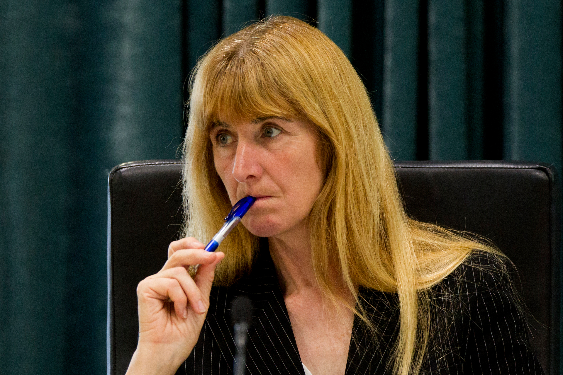 Cathy Casey was appalled at the reference to rape and wanted Chris Fletcher to withdraw the comment. Photo / Jason Oxenham