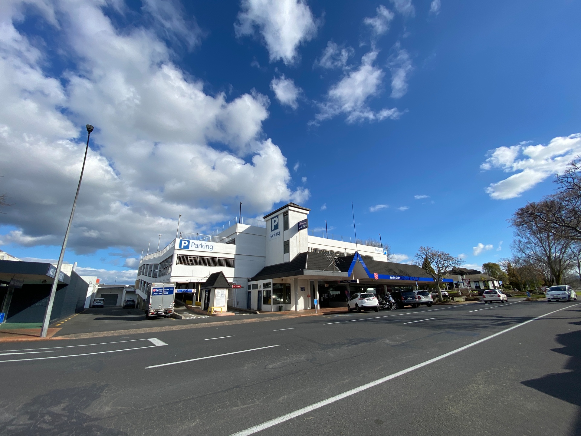 The Pukuatua St carpark in central Rotorua. Photo / Felix Desmarais / LDR
