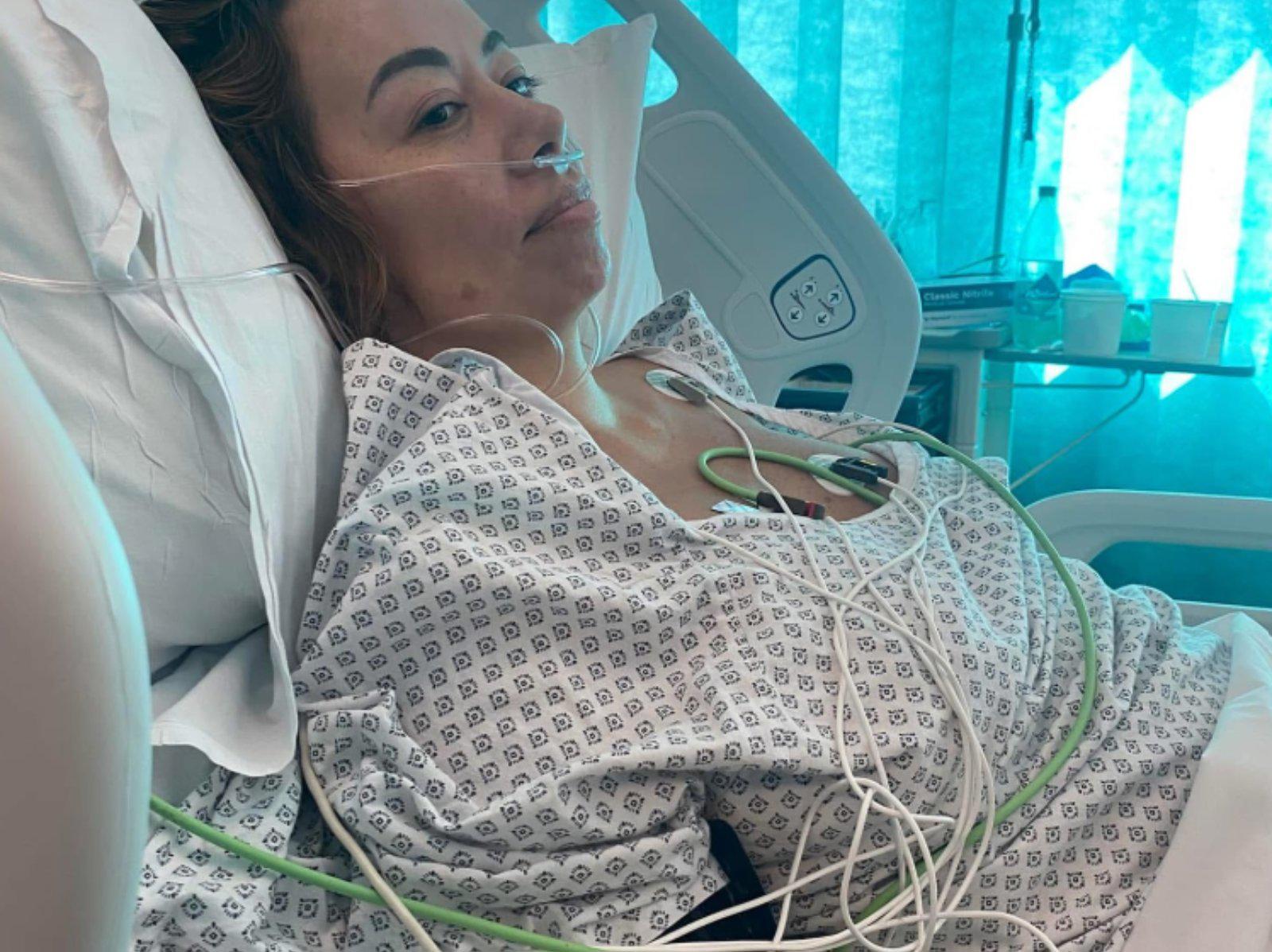 Jacqui Siou in Wellington Hospital in February.