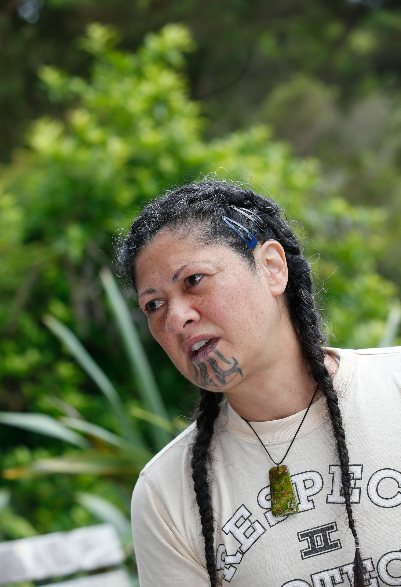 Murupaenga-Ikenn represents indigenous people from the Pacific at the UN. Photo / Michael Cunningham