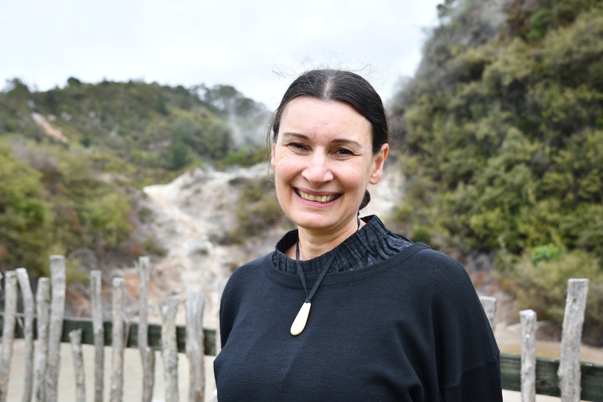 Whakarewarewa, The Living Māori Village general manager Tanya Robinson. Photo / Laura Smith