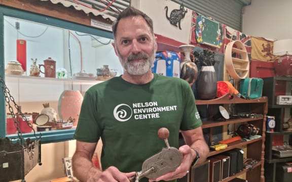 Anton Drazevic says the item was dropped off at their reuse shop. Photo / Nelson Environment Centre / RNZ