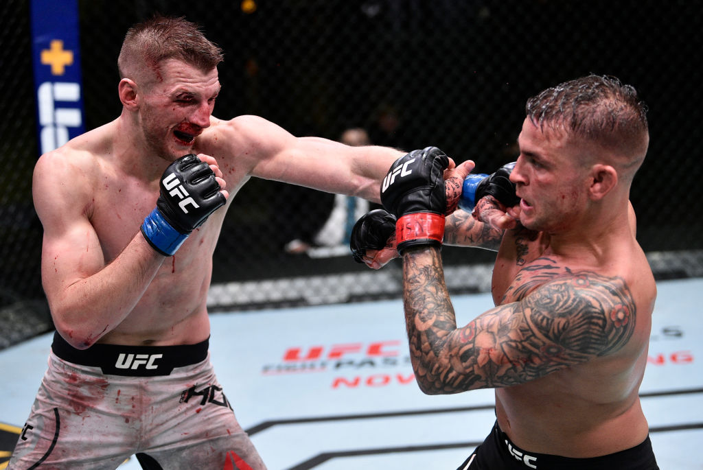 Dustin Poirier beat Dan Hooker by unanimous decision in an instant classic. Photo / Getty Images