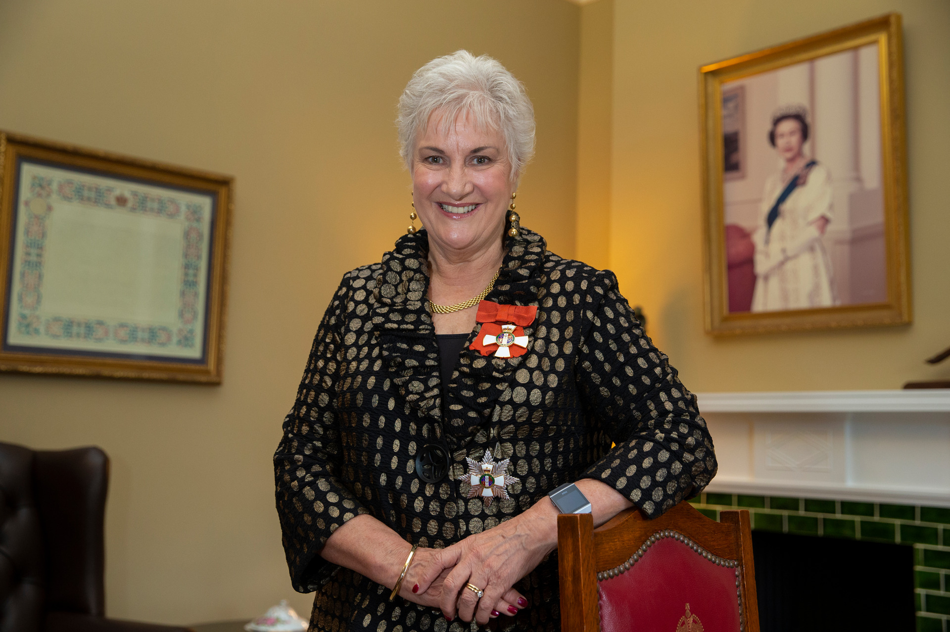 New High Commissioner to Australia Dame Annette King after her investiture ceremony this year. Photo / Mark Mitchell
