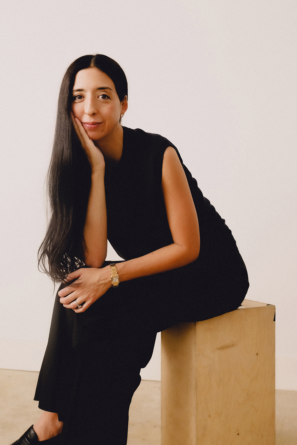 Danielle Goldberg has been recognised for practicing restraint when dressing celebrities. Photo / Isabelle Zhao, The New York Times