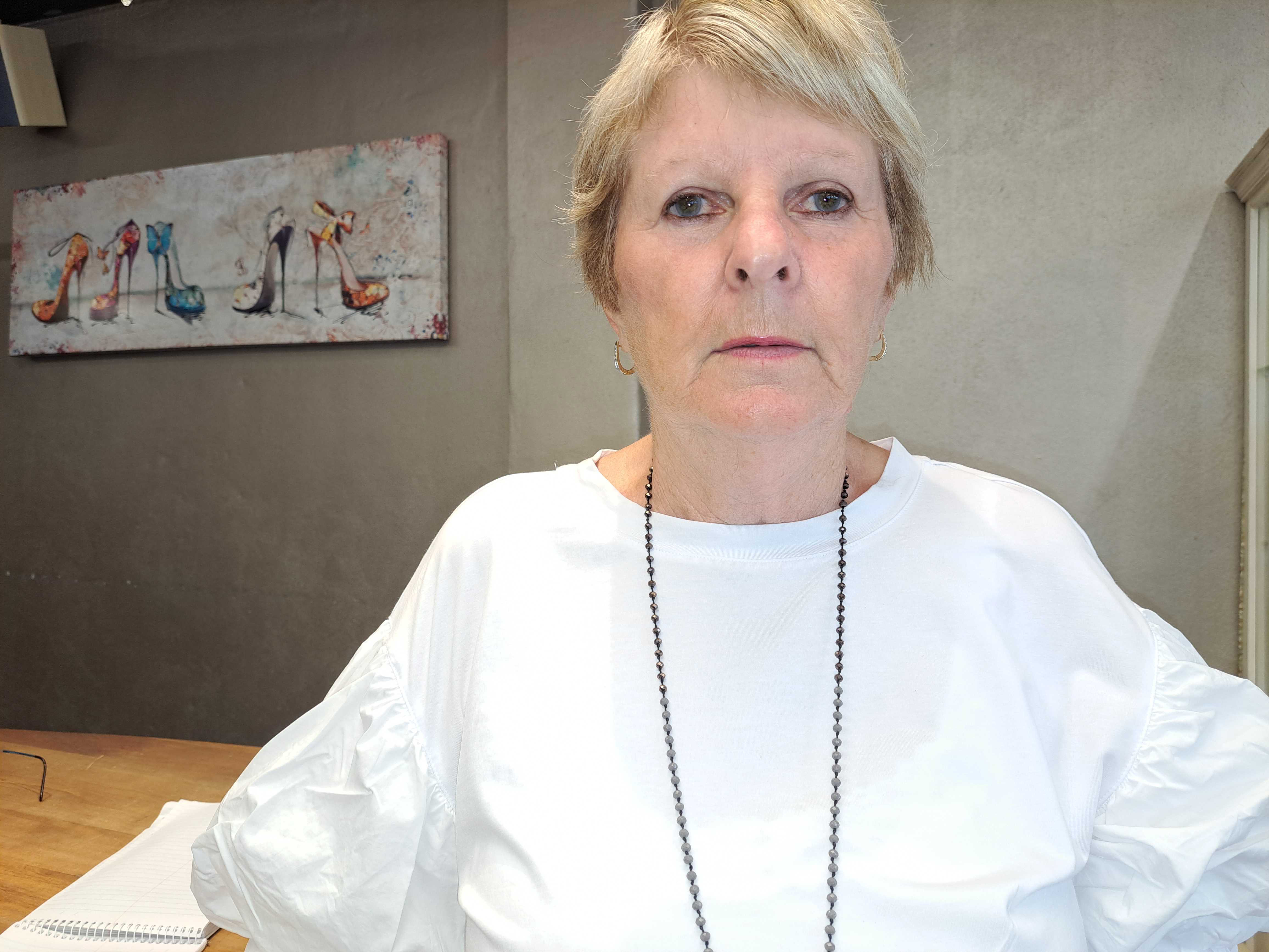 Step Inn Shoes manager Lyn Brown. Photo / Sandra Conchie