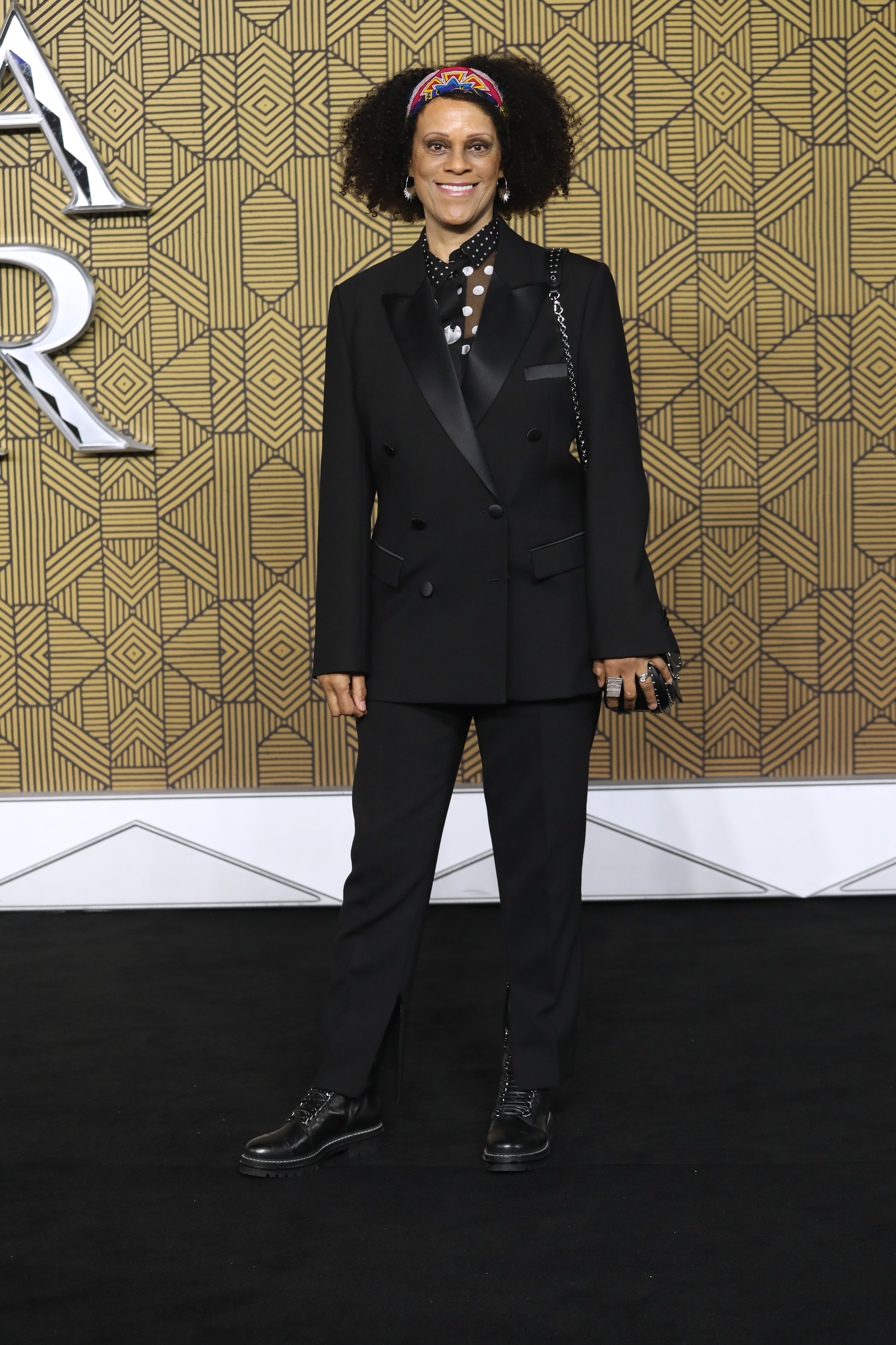 Bernardine Evaristo attends the 'Black Panther: Wakanda Forever' European premiere in London. Photo / Getty Images