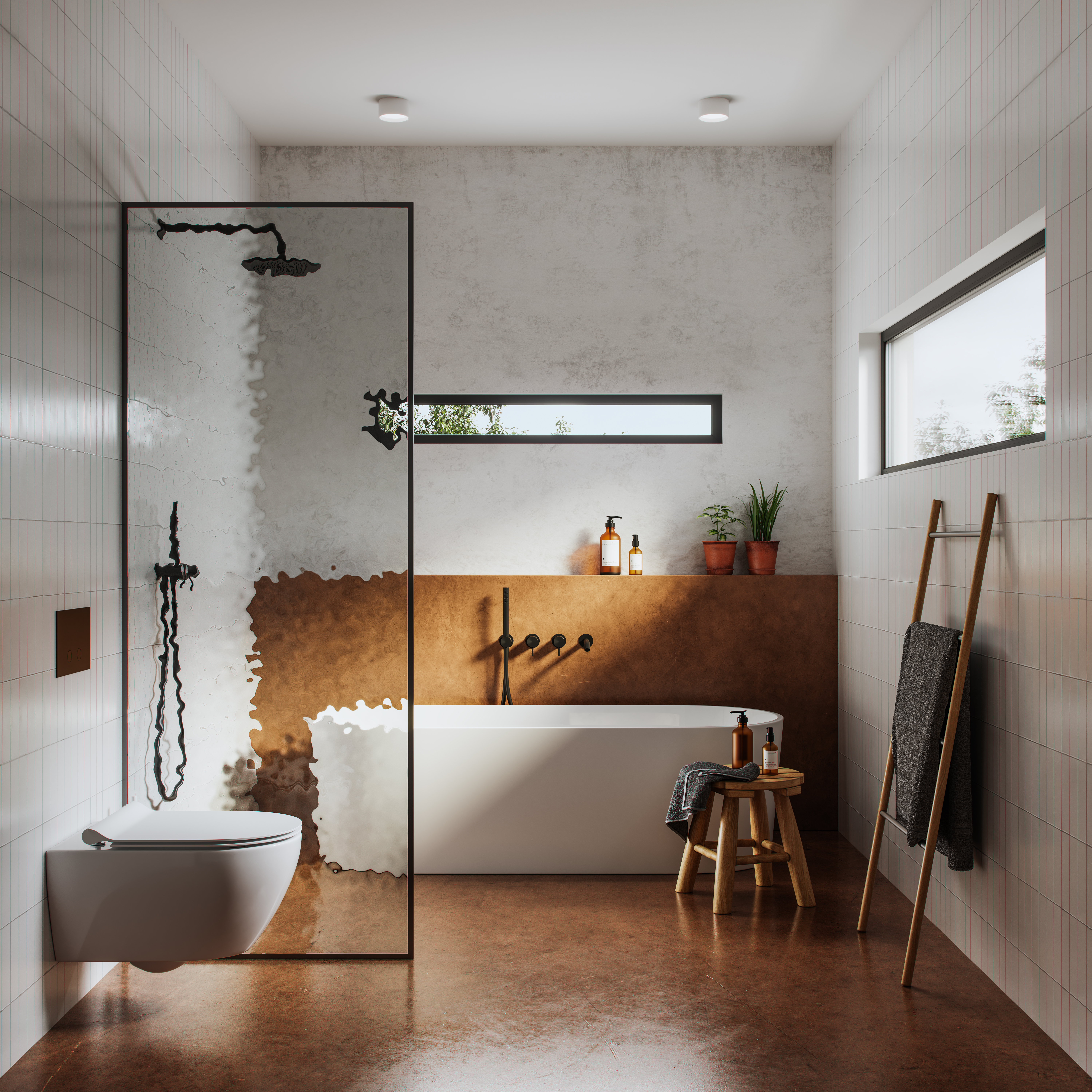 Invest in quality towels for a more luxurious bathroom experience. Photo / Getty Images