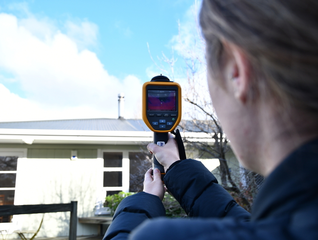 The Bay of Plenty Regional Council has been using infrared cameras to find illegal wood burners in Rotorua. Photo / Laura Smith