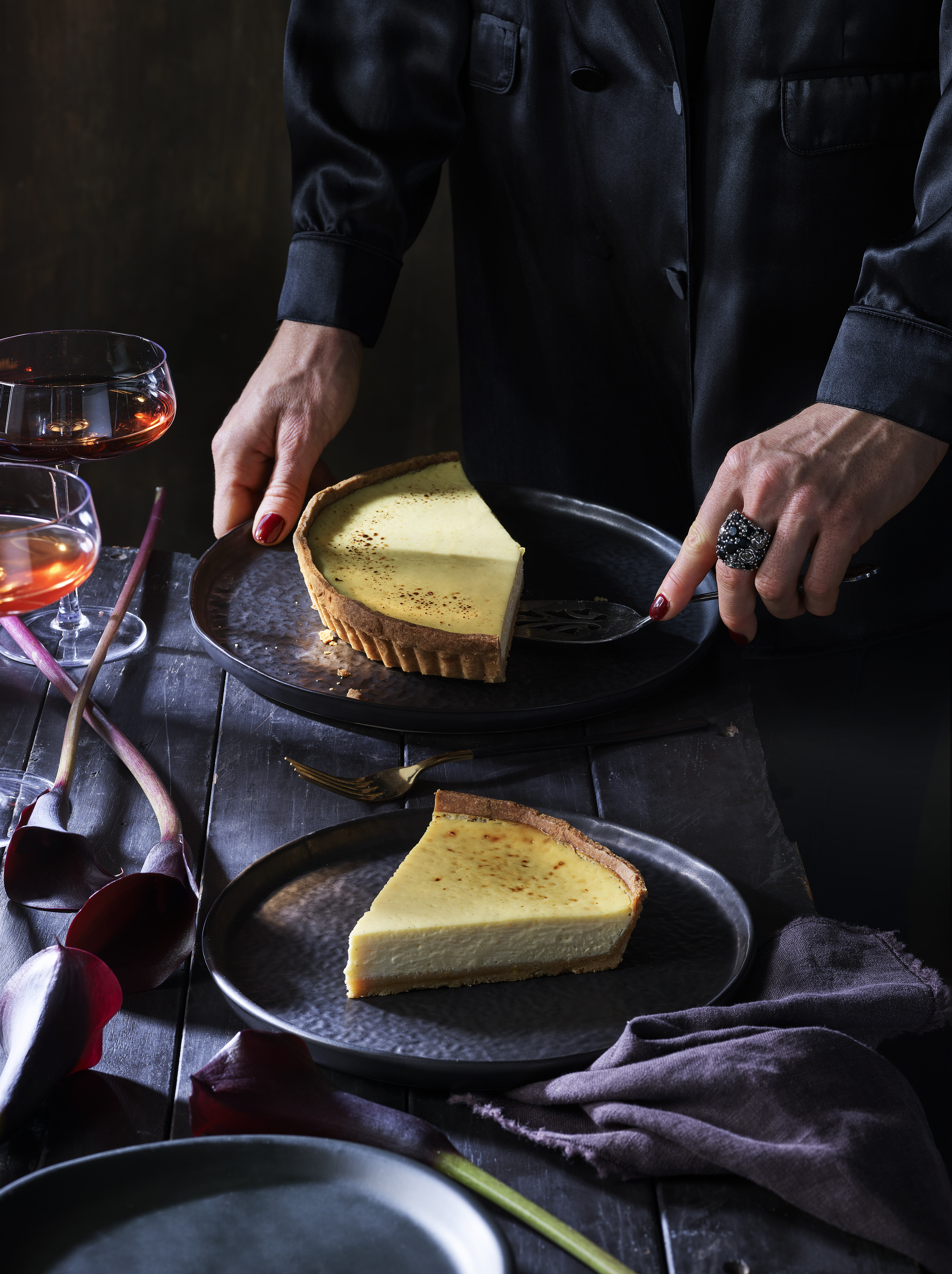 A lush recipe that marries subtly spiced pastry with a light, slightly citrus filling. Photo / Melanie Jenkins