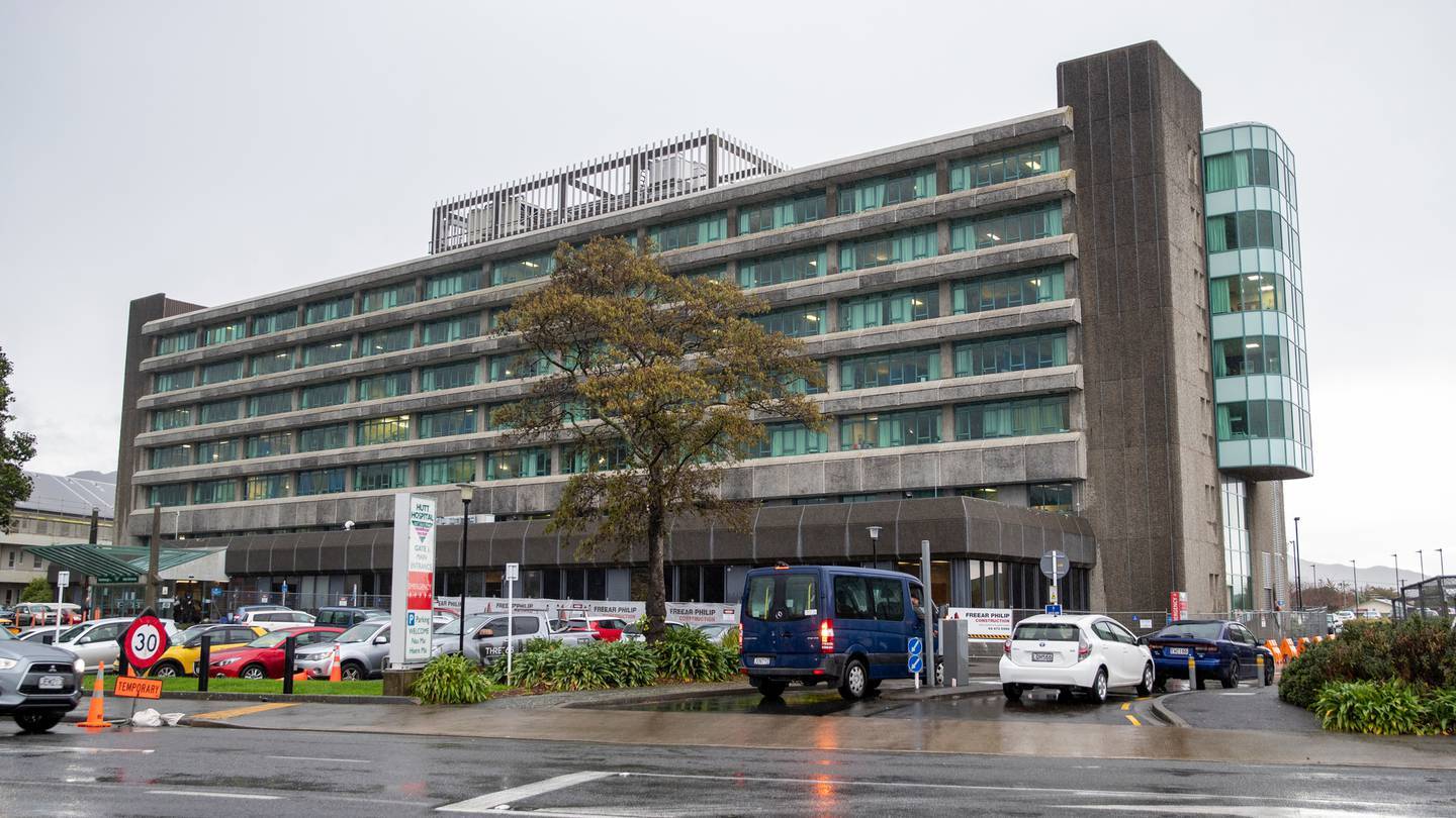 Hutt Hospital's Heretaunga Block was able to continue being used. Photo / Mark Mitchell