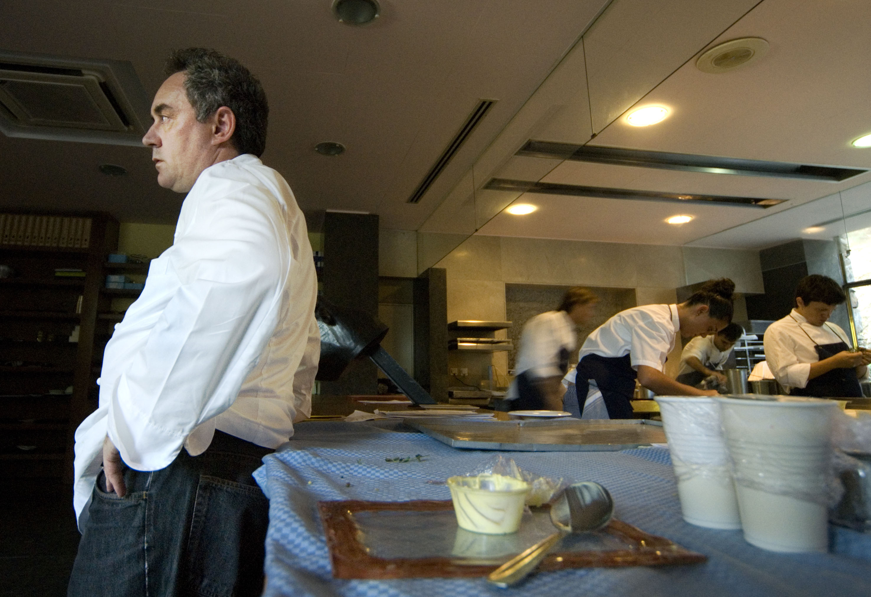 Chef Ferran Adria at El Bulli in Roses, Spain, on July 18, 2007. Photo / Getty Images